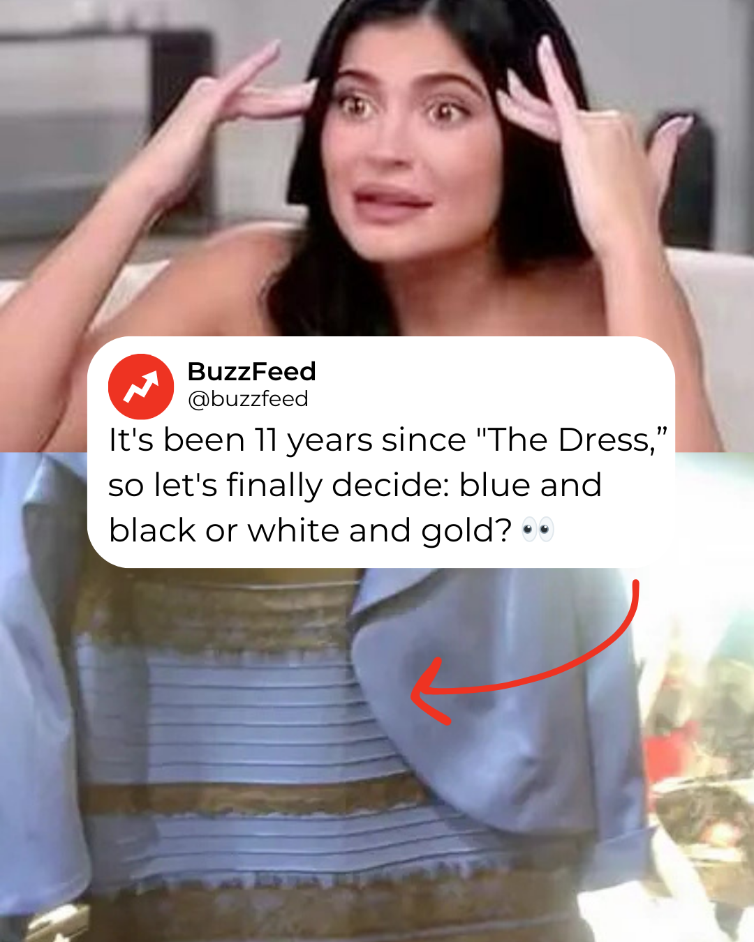 Let's finally decide: was the dress blue and black or white and gold?