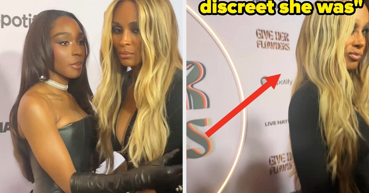 Ciara’s Smooth Recovery From A Wardrobe Malfunction On The Red Carpet Has Fans Buzzing