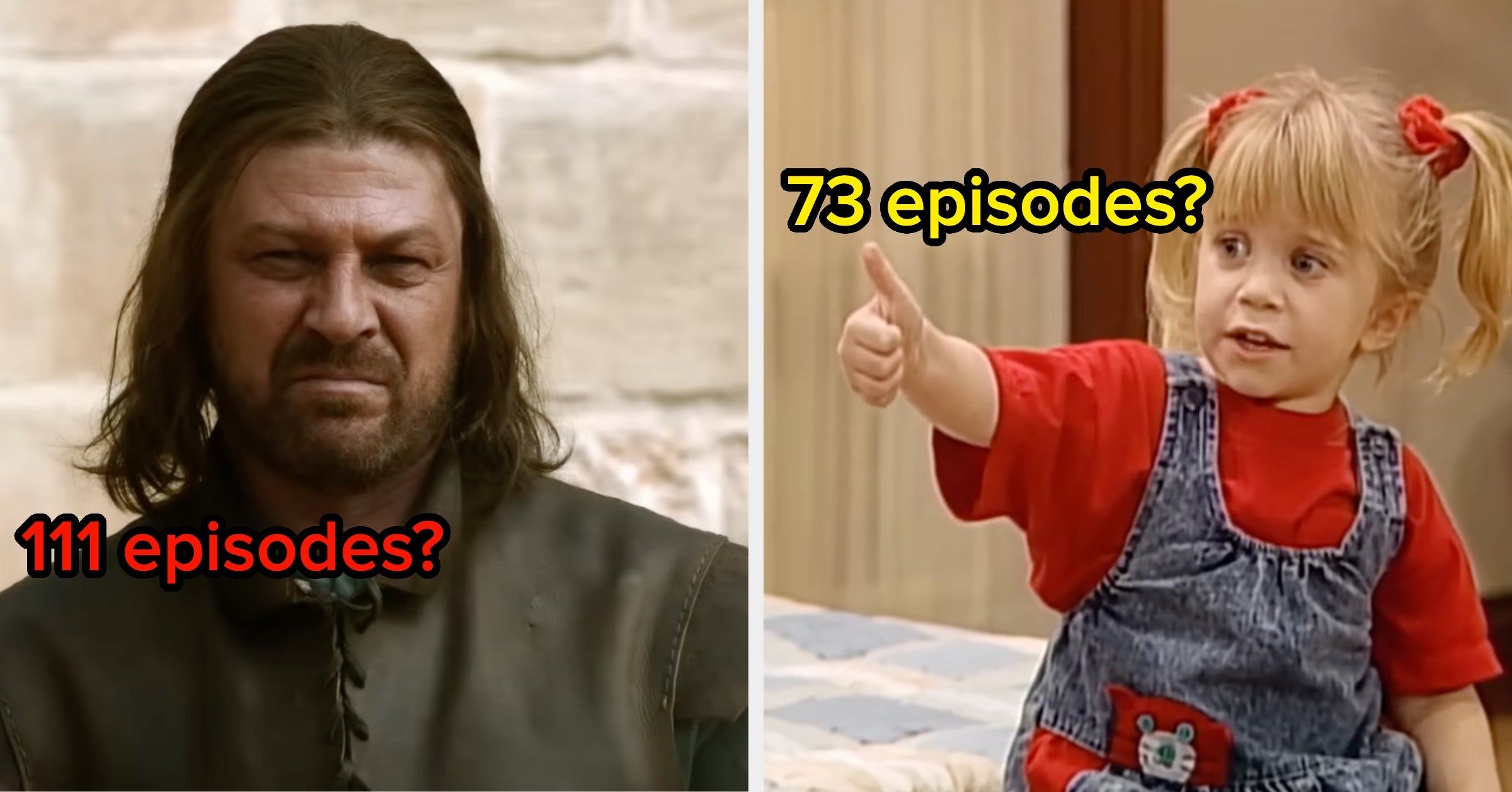 Think You Know Your TV? Try To Guess How Many Episodes Each Show Has!