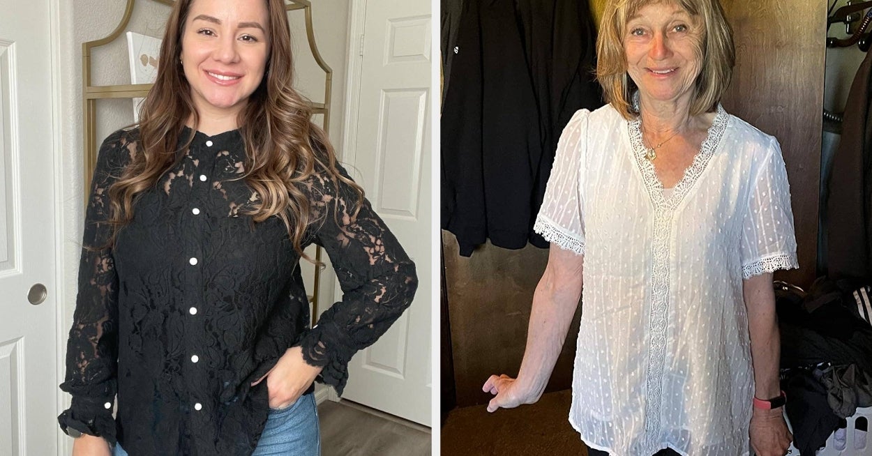 Just 27 Cute Tops From Amazon… Because That’s The Only Thing People See When You WFH