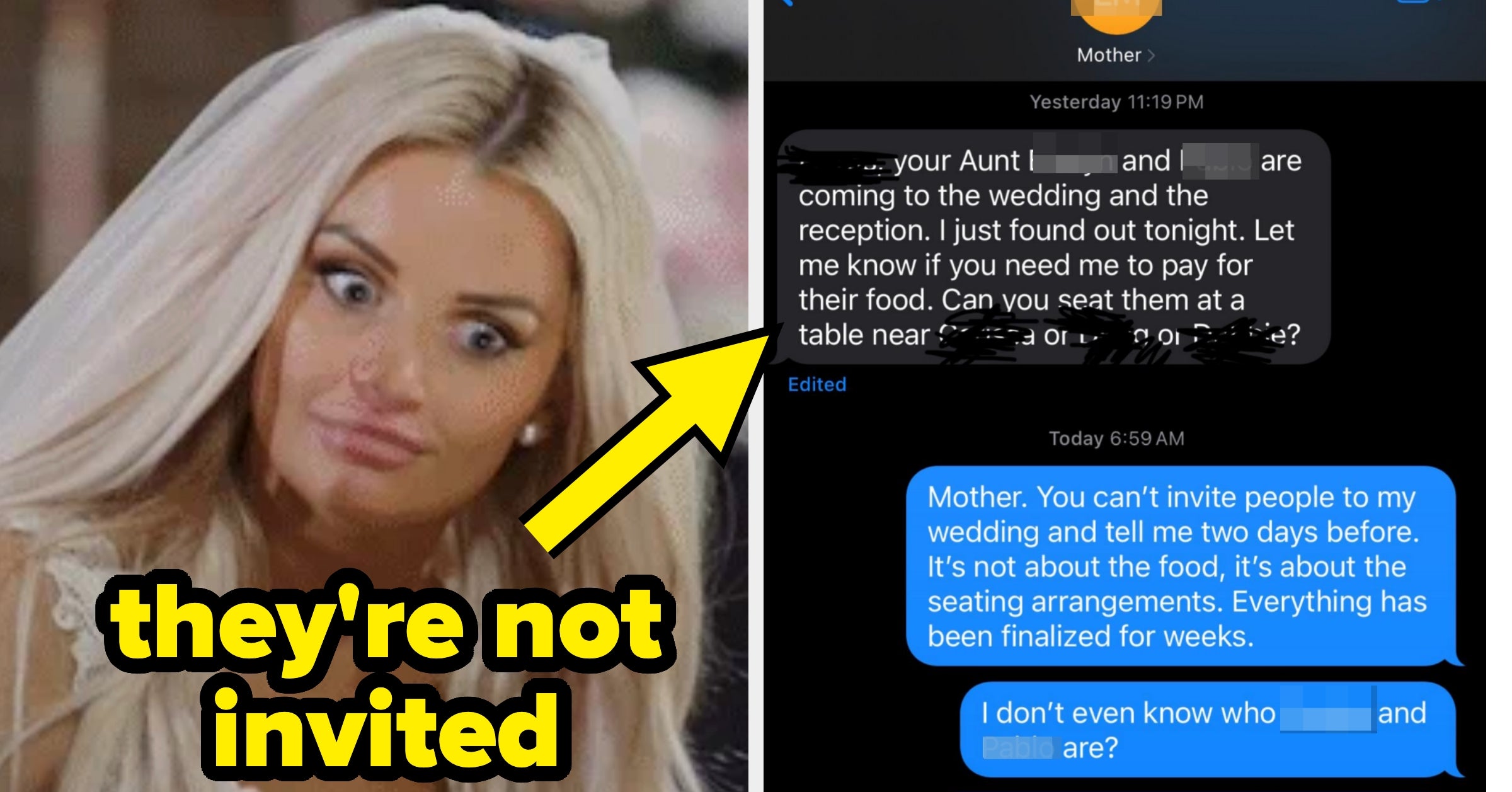 16 Toxic Wedding Guests Who Were Sooooo Bad, They Should Be Banned From EVERY Wedding