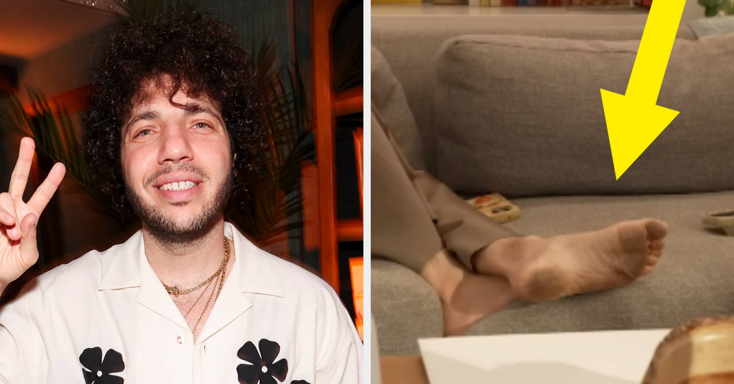 "I Have Great Feet!": Benny Blanco Is Defending His Hygiene After His Dirty Feet Went Viral