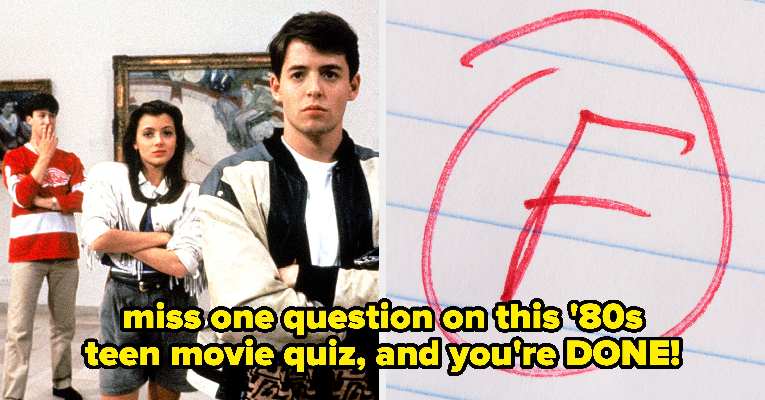 Most Gen X'ers Can't Get Through This '80s Teen Movies Quiz Without Missing A Question