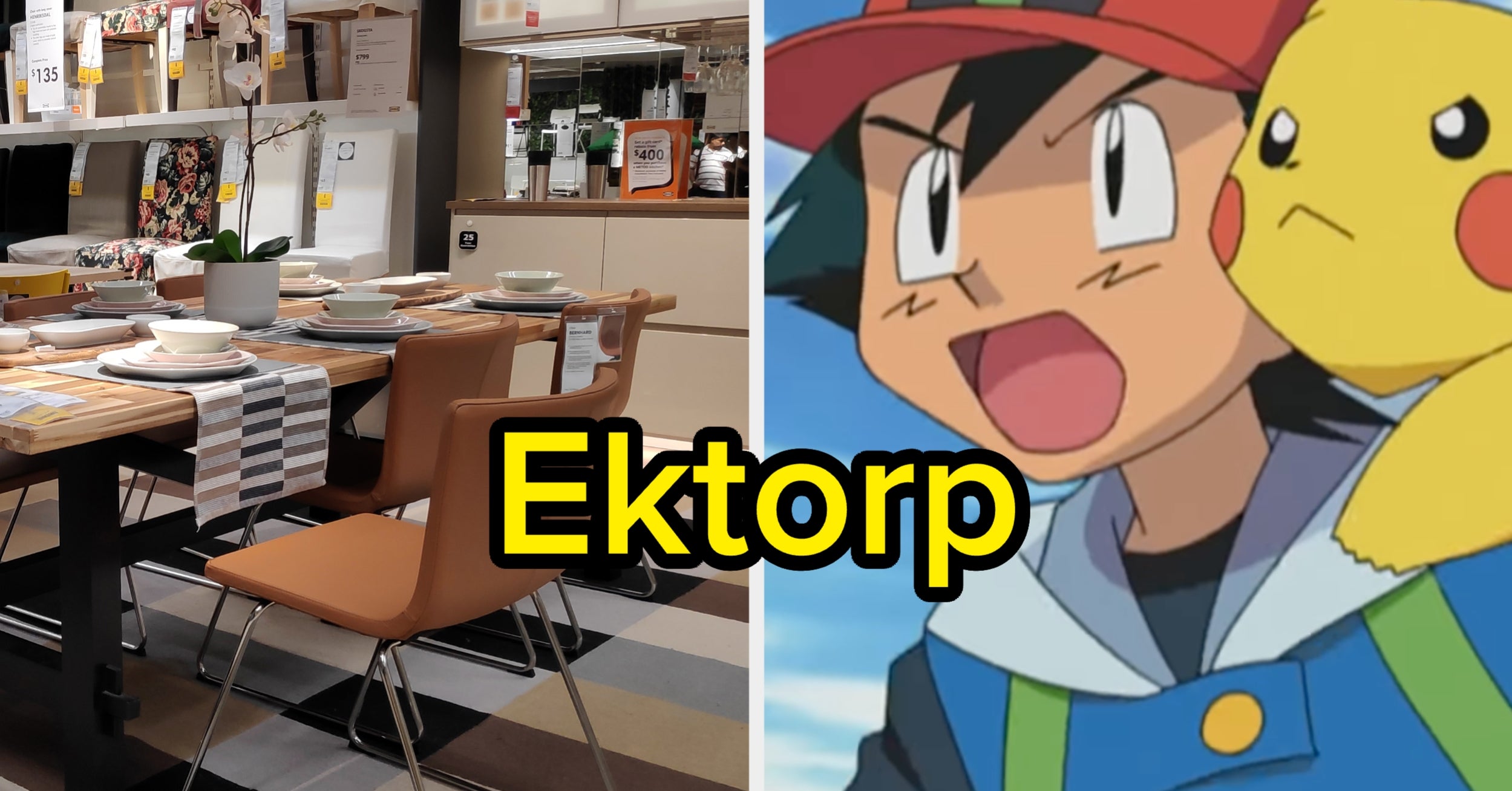 Can You Actually Tell The Difference Between A Pokémon And An IKEA Product? Most People Fail This Test