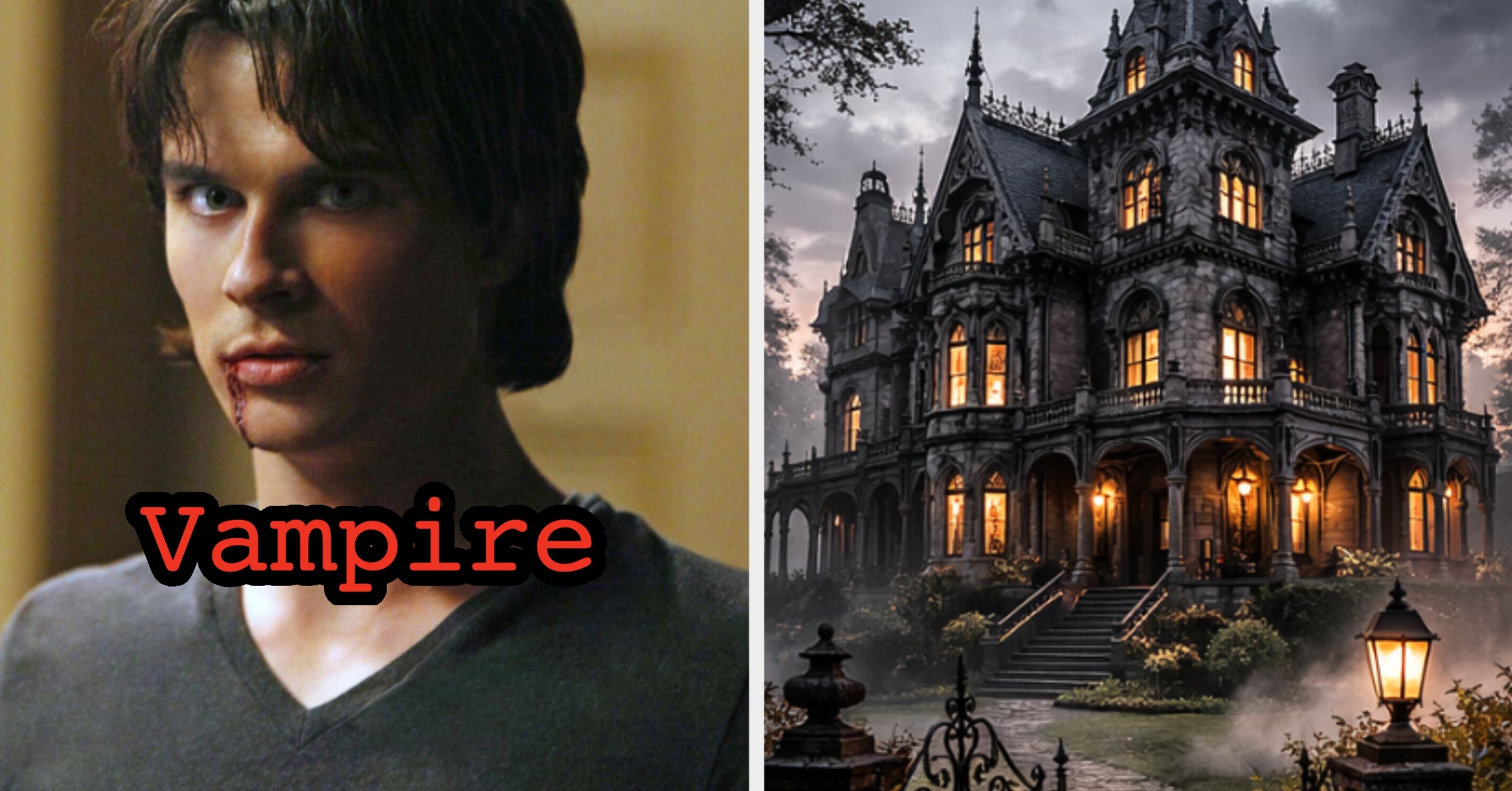 Build Your Perfect Gothic Mansion And We'll Determine Whether You're A Witch Or Vampire