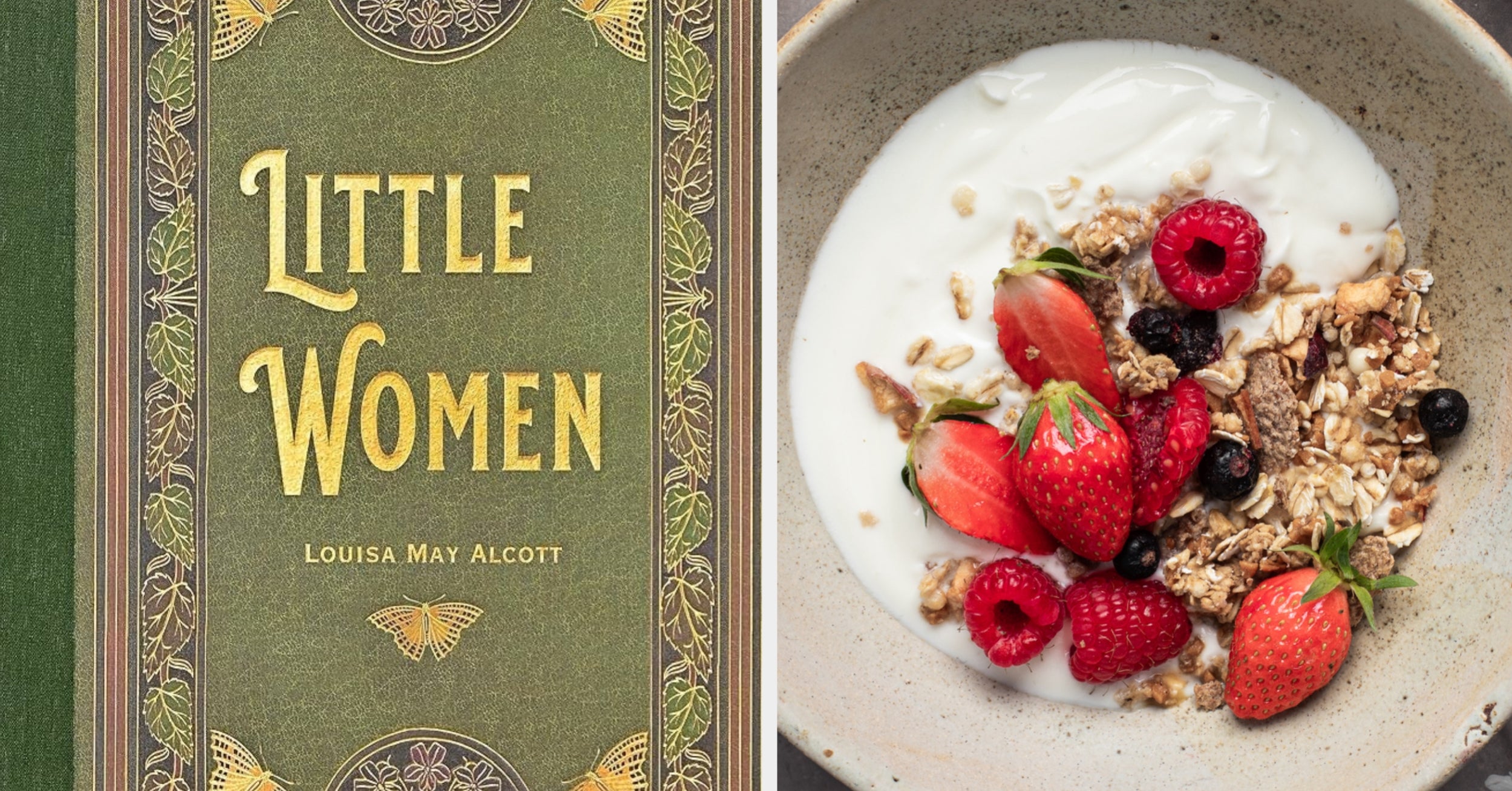 Create A Sweet Breakfast Bowl And I'll Recommend A Novel For You