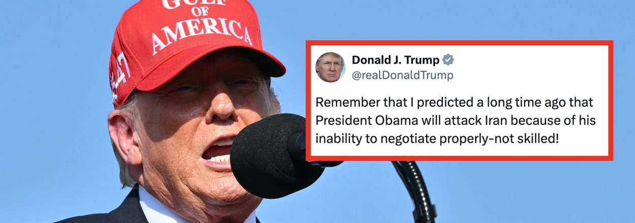 Donald Trump's Old Tweet Resurfaced After The US-Israel Strikes, And Here's What People Are Saying