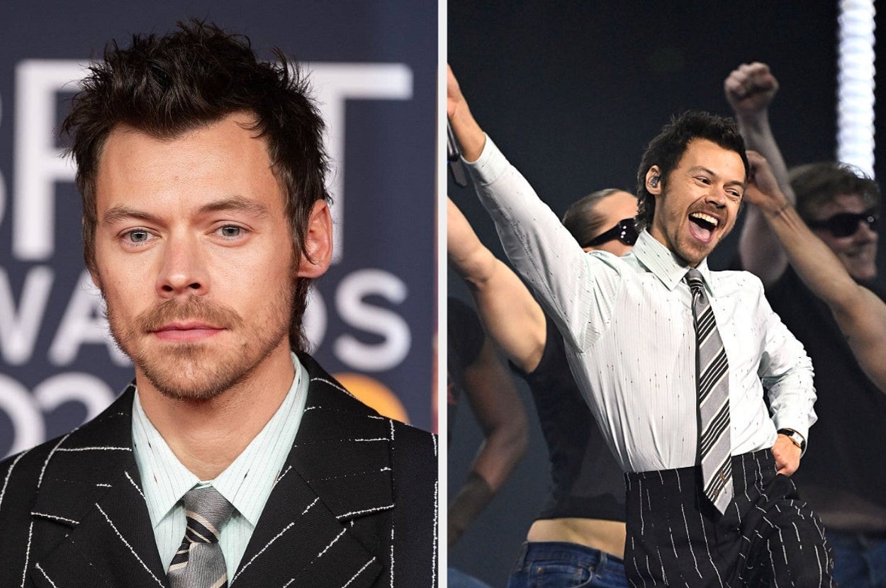 Harry Styles Performed At The BRIT Awards, And People Can't Stop Talking About It