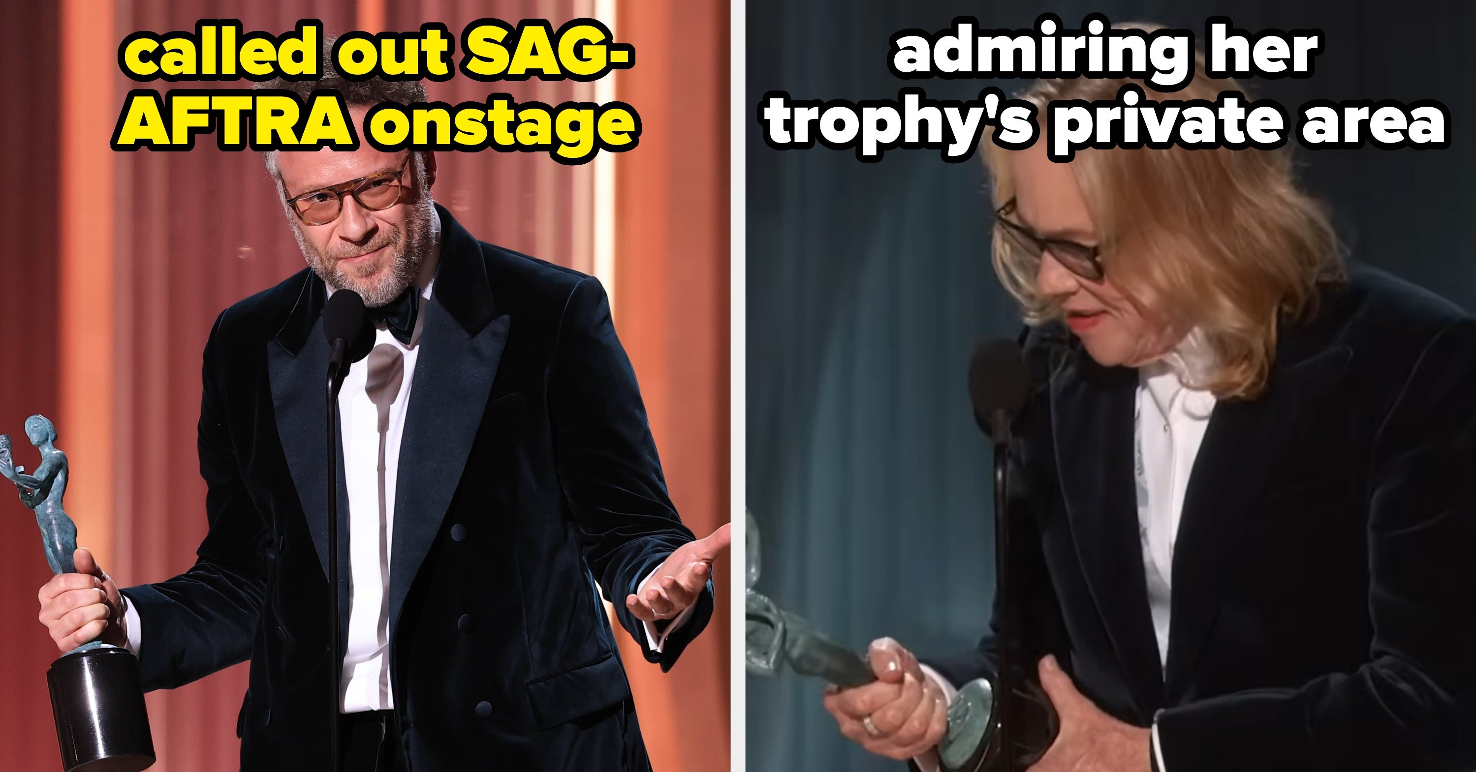 Here Are All Of The Awkward Moments From The 2026 Actor Awards