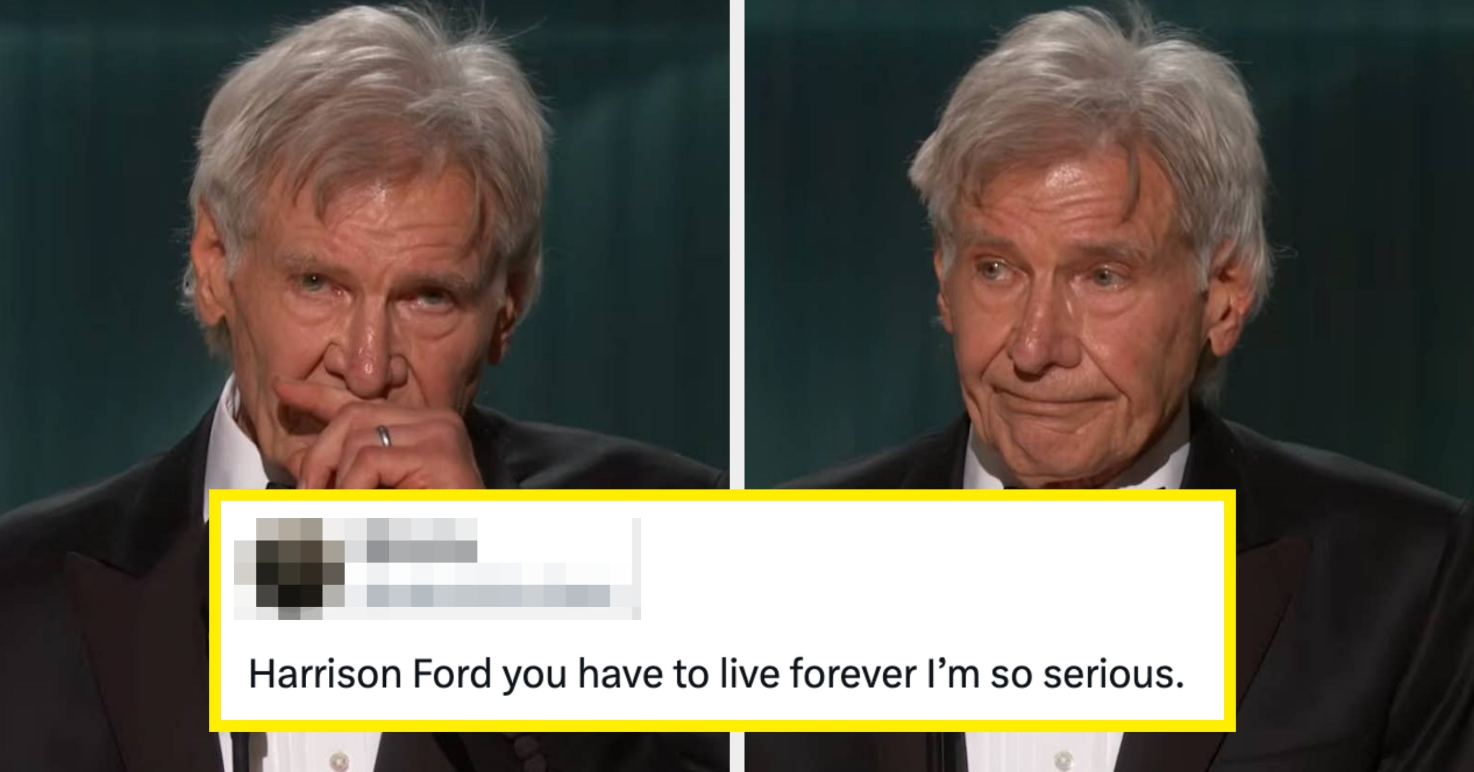 “Sobbing My Eyes Out”: Harrison Ford Just Gave An “All-Timer” Acceptance Speech At The 2026 Actor Awards, And I Don’t Think We’ve Ever Seen Him Cry Like This