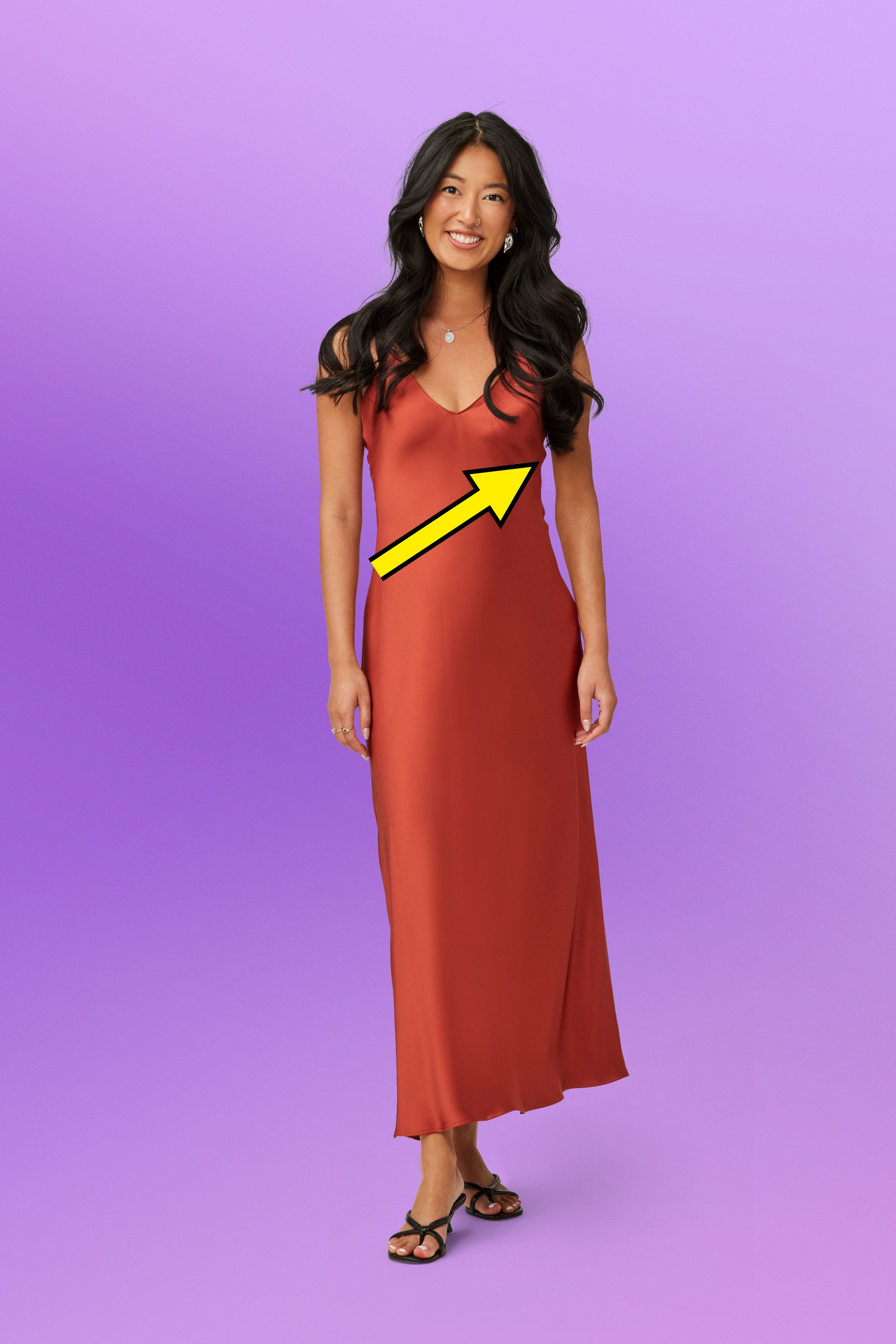 Emma smiling successful  a promotional pic