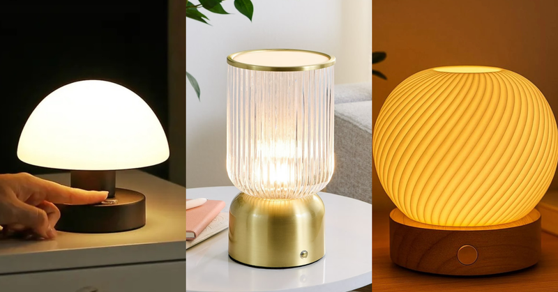 Banish The Dreaded 'Big Light' From Your Home With These Cordless Lamps