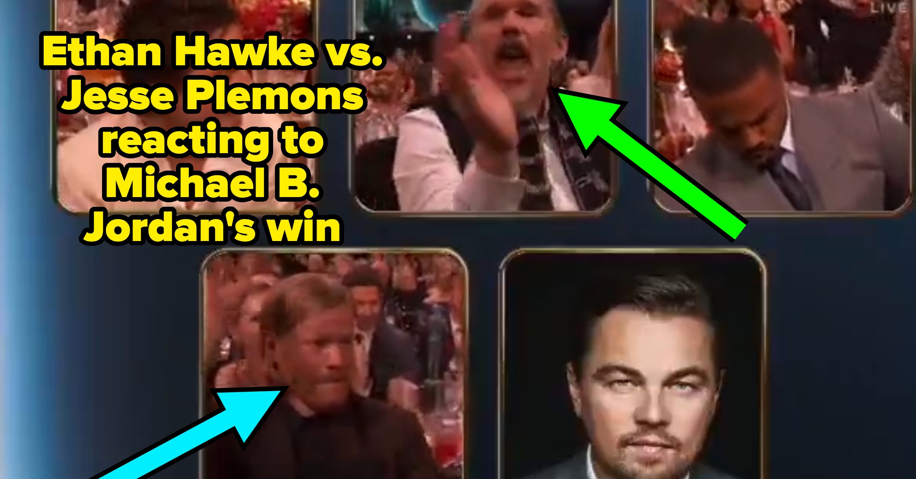 You Probably Missed These 17 Celebrity Reactions At The 2026 Actor Awards