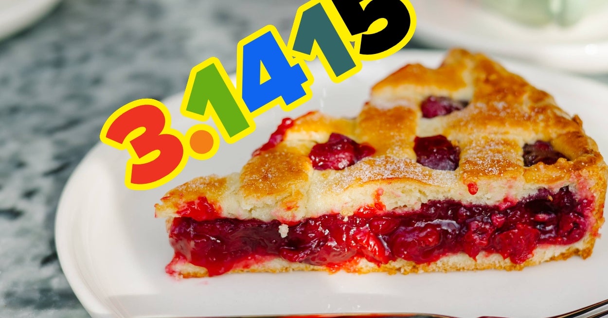 Build Your Dream Pie And We'll Reveal How Many Digits Of Pi You've Memorized