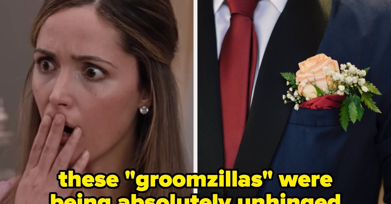 16 Times Groomzillas Were Being Absolutely Unhinged, And I'm Honestly Speechless