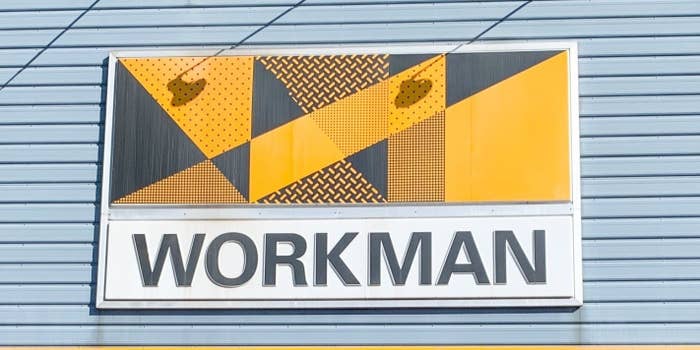 ワークマンの看板写真