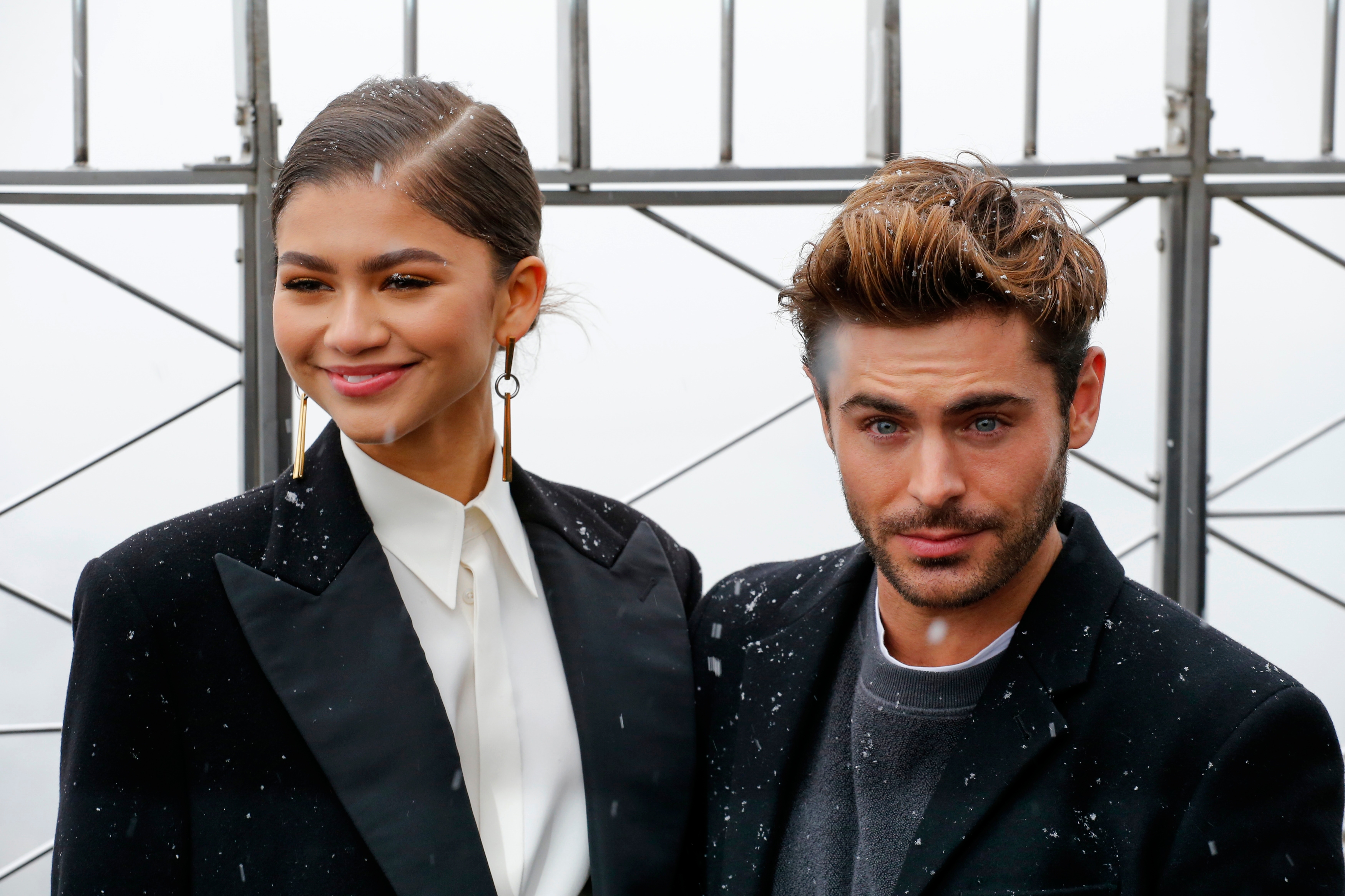 Zendaya and Zac Efron airs unneurotic astatine The Empire State Building successful 2017