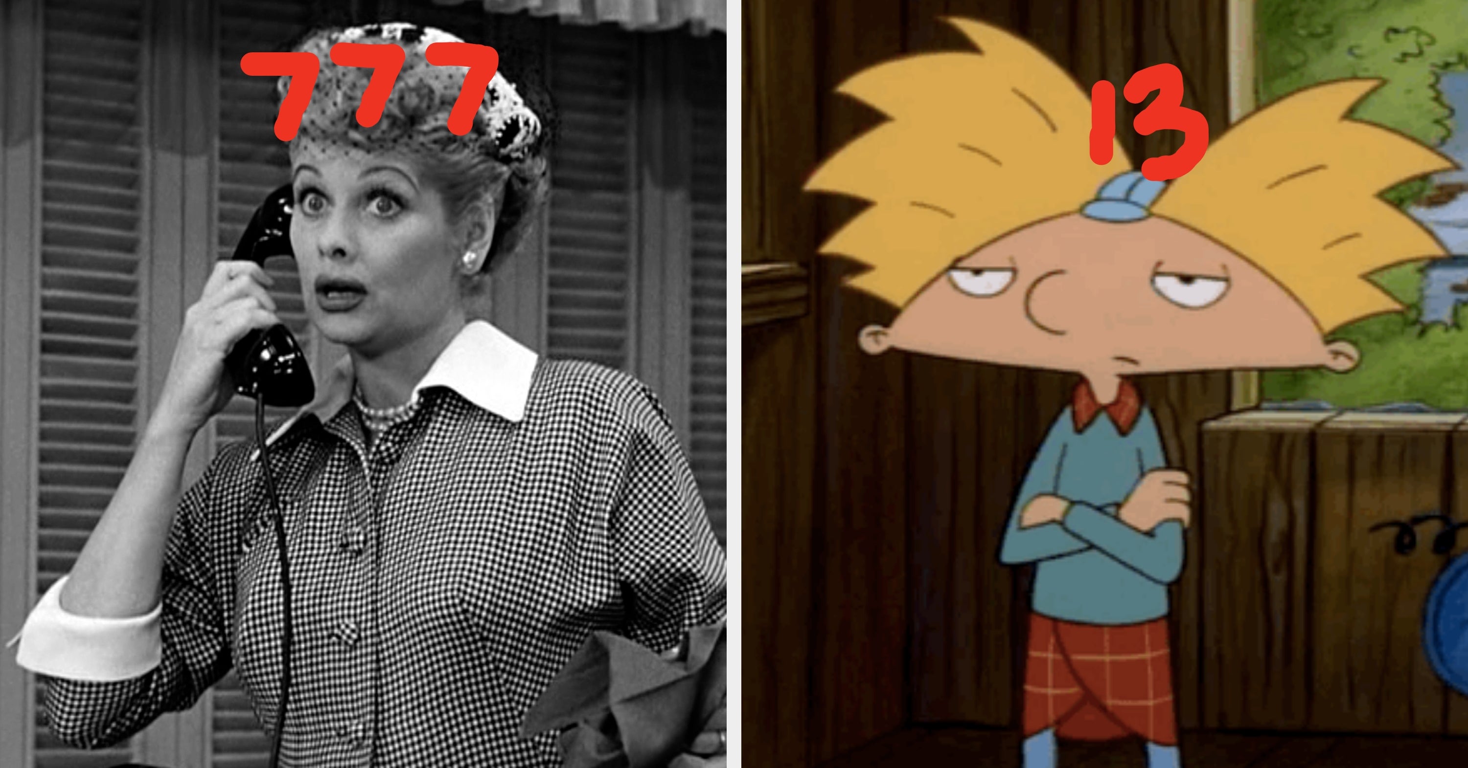 Pick A TV Show Per Letter And We'll Reveal Your Lucky Number