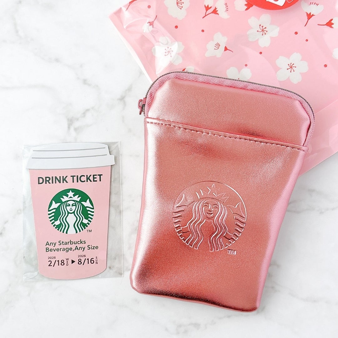 スタバの「ミニポーチギフト」はドリンクチケット付き！限定