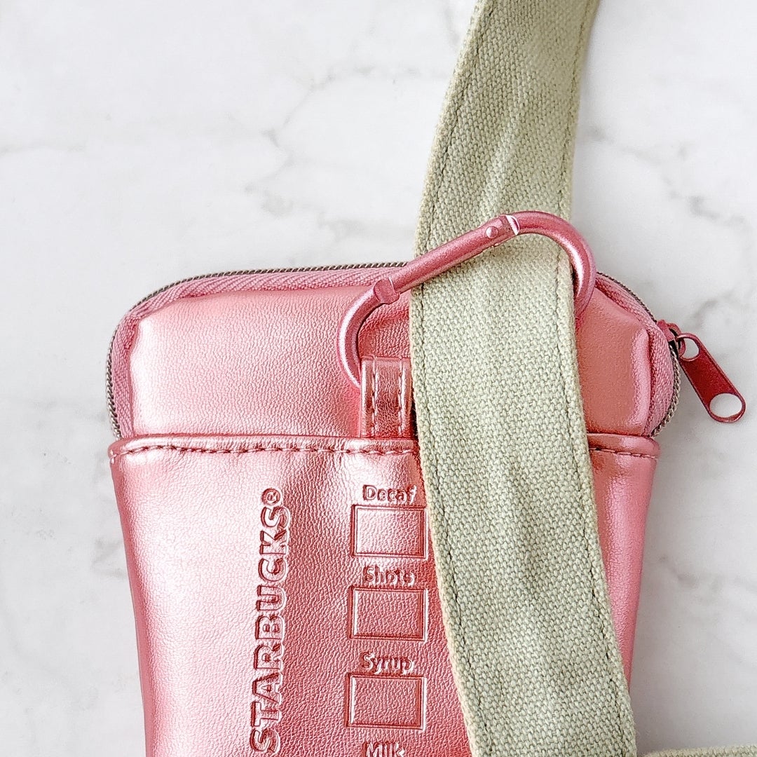 韓国 スターバックス レディーバック ミニキャリーバック ピンク 2020 Starbucks Korea Summer Ready Bag/Carry-On Luggage Green/Pink