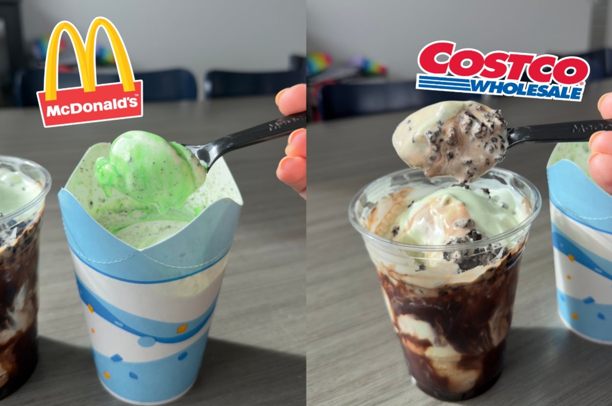 코스트코, 맥도날드 쉐이크 맛을 흉내낸 신제품을 푸드코트에 출시했습니다 - 비교 분석해 보니!