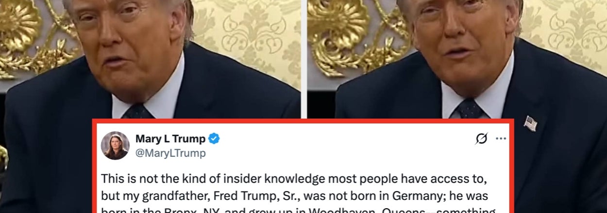 Well, Trump's Obviously False Claim About His Dad Has Sparked New 25th Amendment Calls
