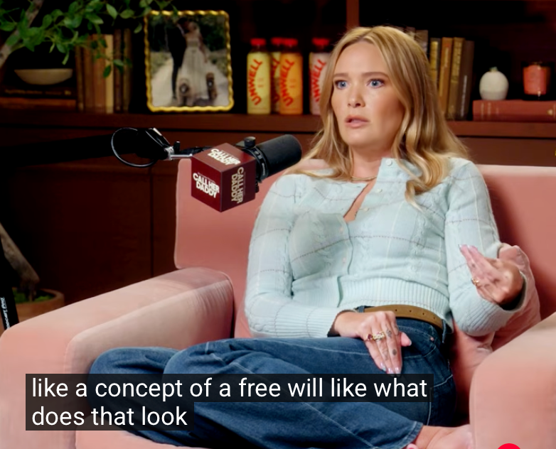 SJM interrogation  with "Call Her Daddy" Podcast