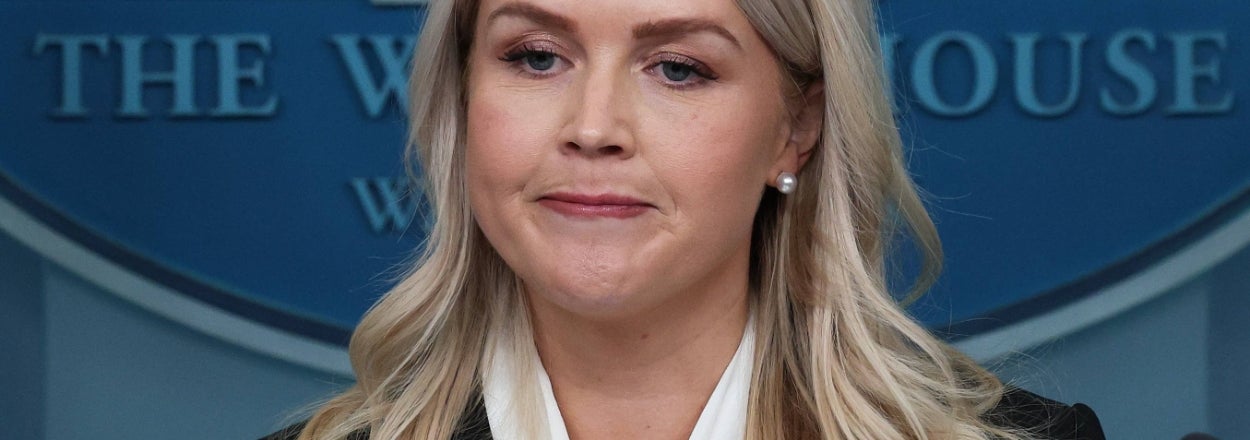 Karoline Leavitt Is Crashing The H*ll Out After A Reporter Asked About Iran