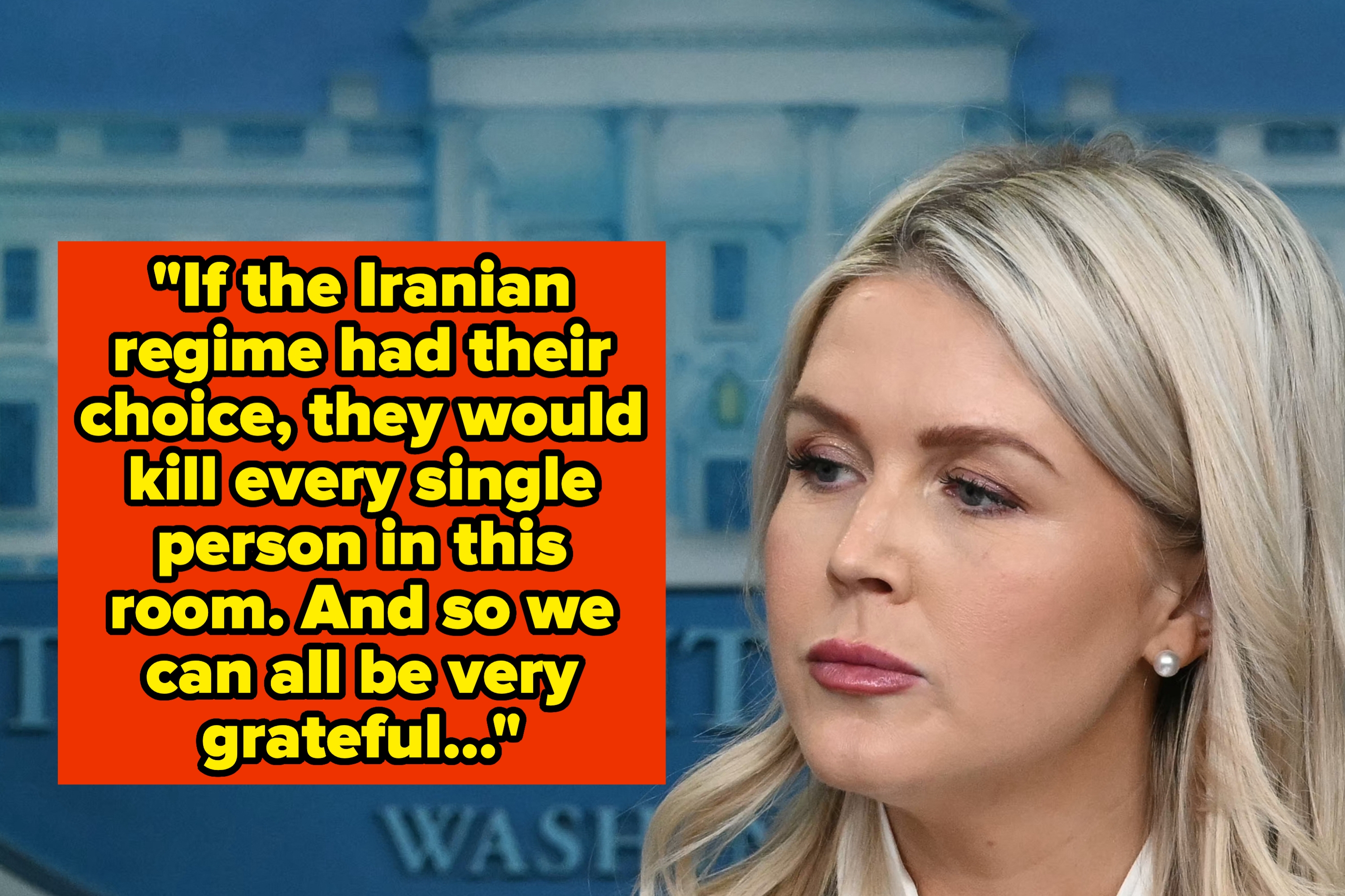 Person astatine  a property   conference, with a White House backdrop successful  Washington, D.C