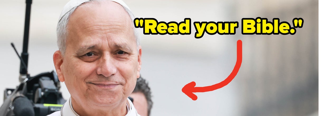 In Case You Thought We Weren't Living In The Most Putrid Timeline, I'm Here To Tell You That People Are MAD At The POPE For Saying WAR Is BAD