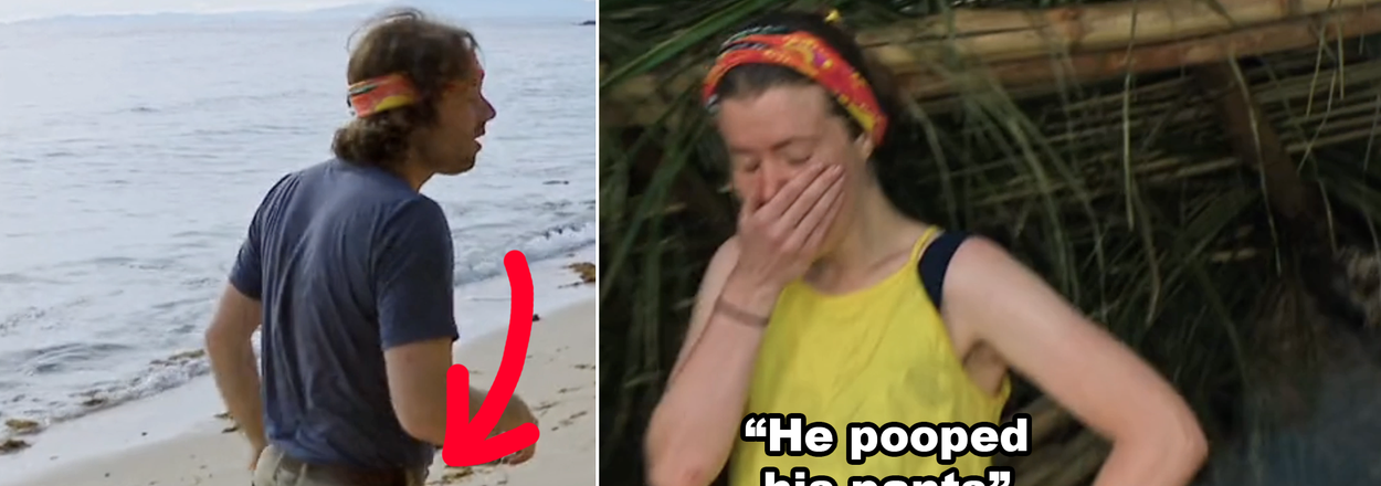 Oh. My. God. A "Survivor" Player Just Pooped His Pants On TV — Here's How The Show Handled It