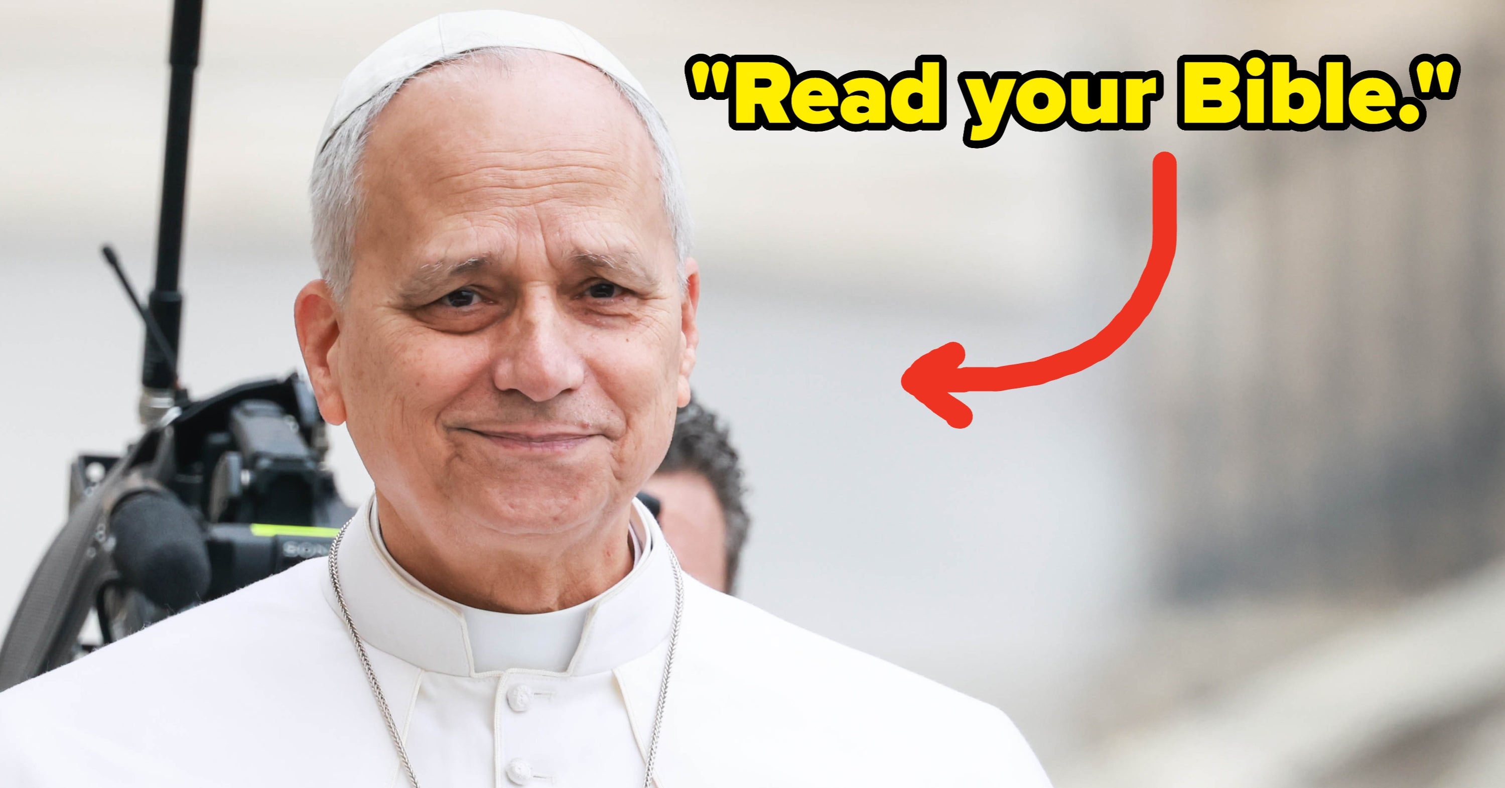 In Case You Thought We Weren't Living In The Most Putrid Timeline, I'm Here To Tell You That People Are MAD At The POPE For Saying WAR Is BAD