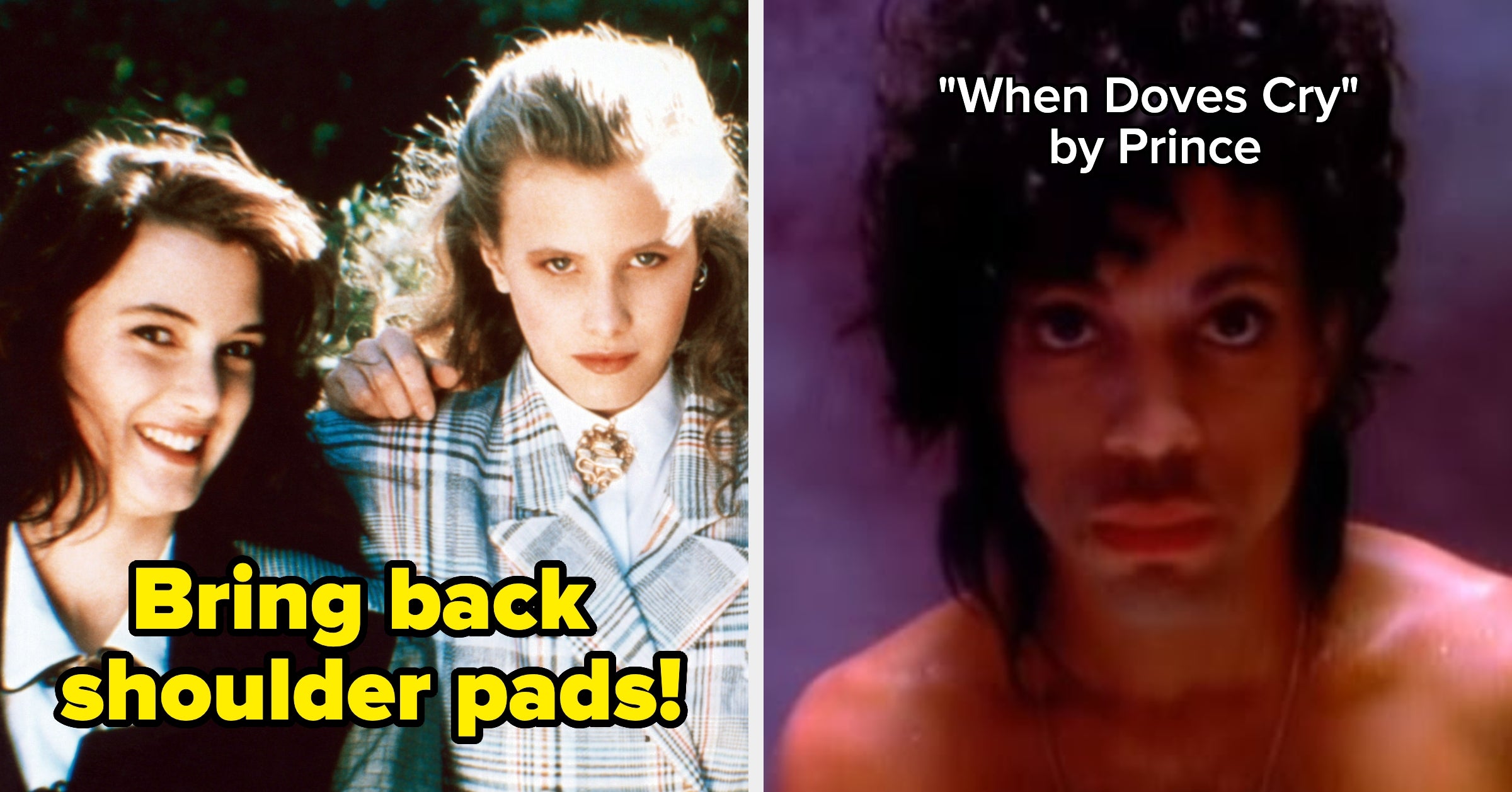 Which Radical '80s Trend Should Come Back Based On Your Favorite Throwback Hits?