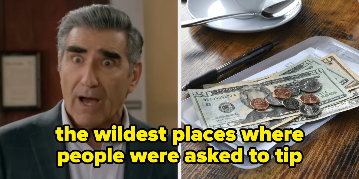 The Wildest Places Where People Were Asked To Tip