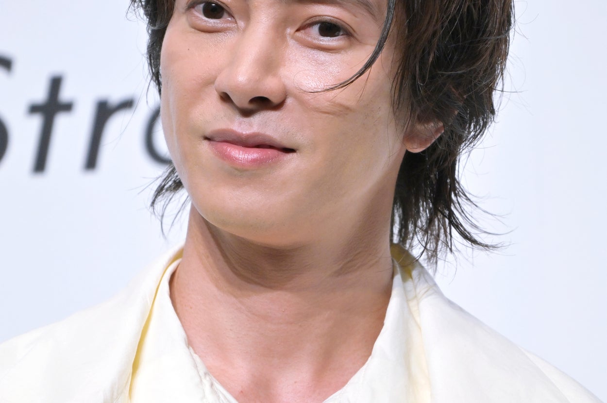 山下智久さん（時事通信フォト）