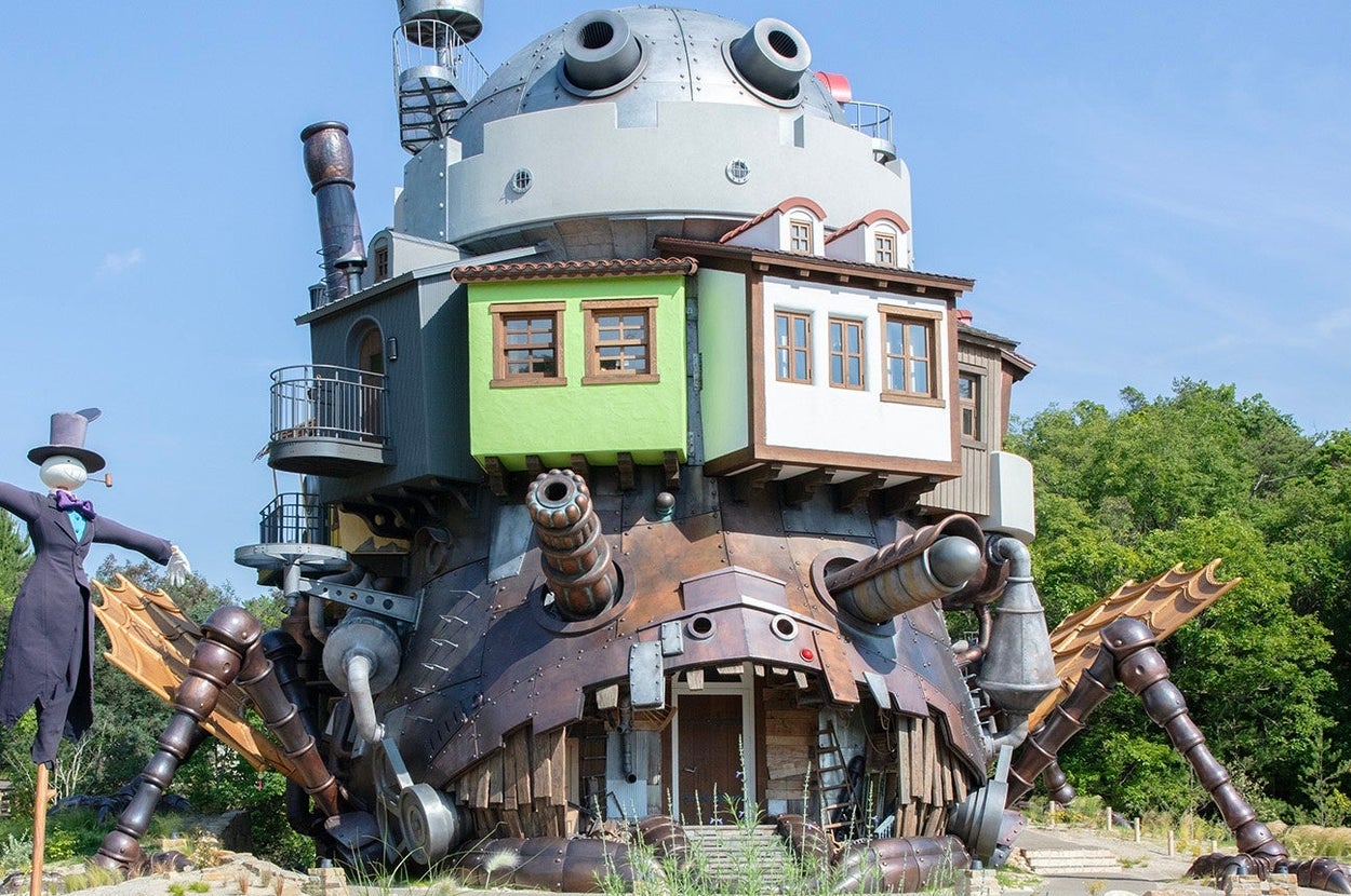 ジブリパーク　魔女の谷「ハウルの城」 / プレスリリースより