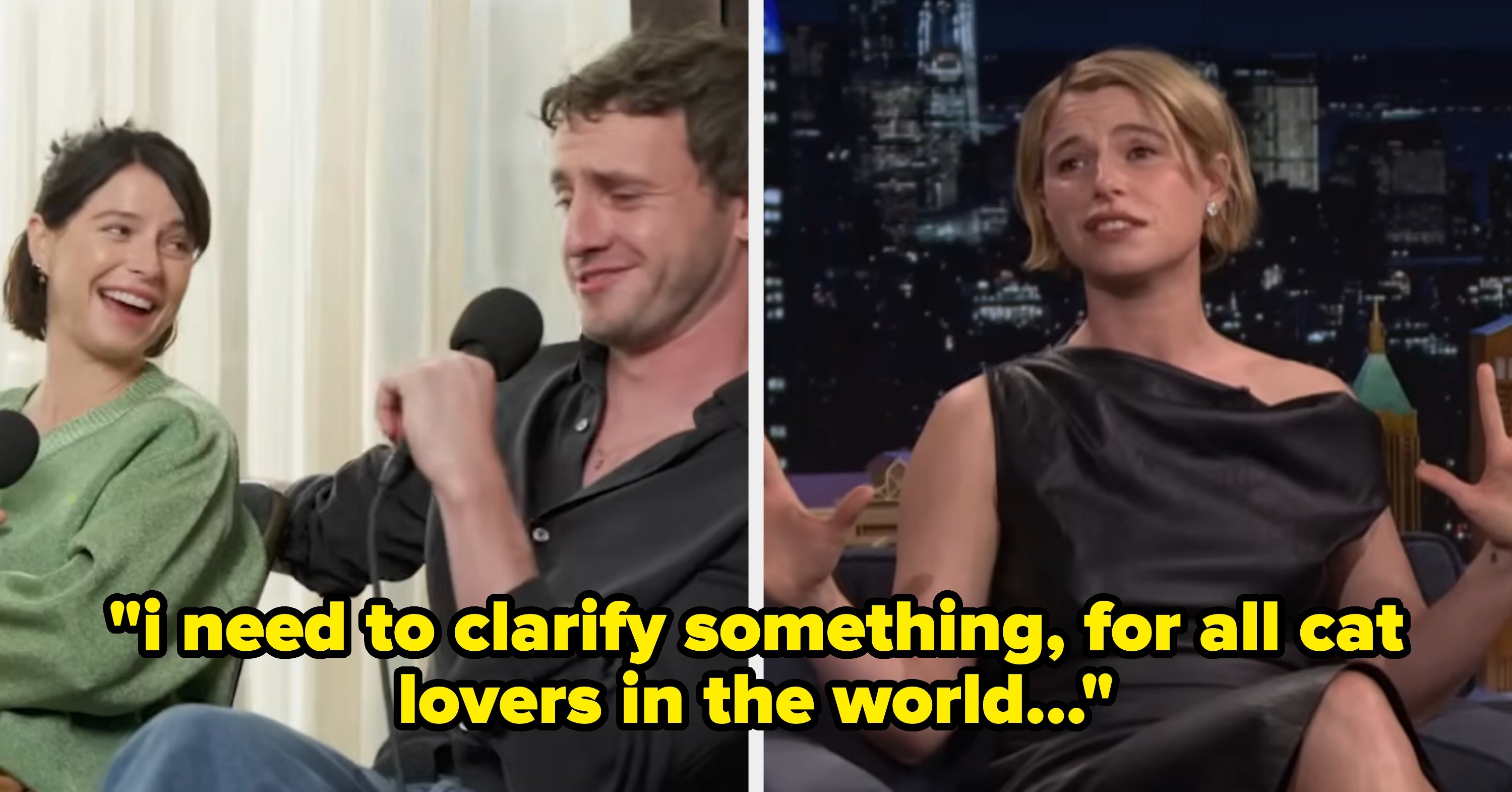 Jessie Buckley Did A 180 On Her Opinion On Cats After Being Called Out For Her “Disappointing” Comments