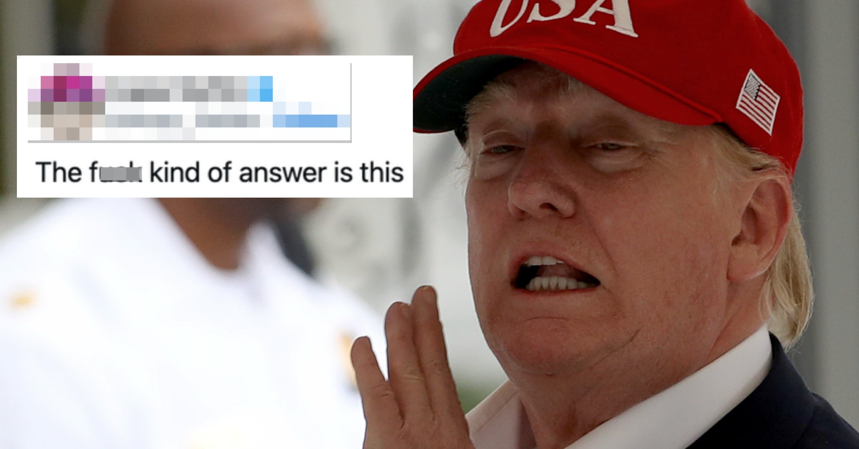 People Are Horrified At Donald Trump's "Totally Unserious" Response To Being Asked If Americans Should Be Worried About Potential Attacks On US Soil