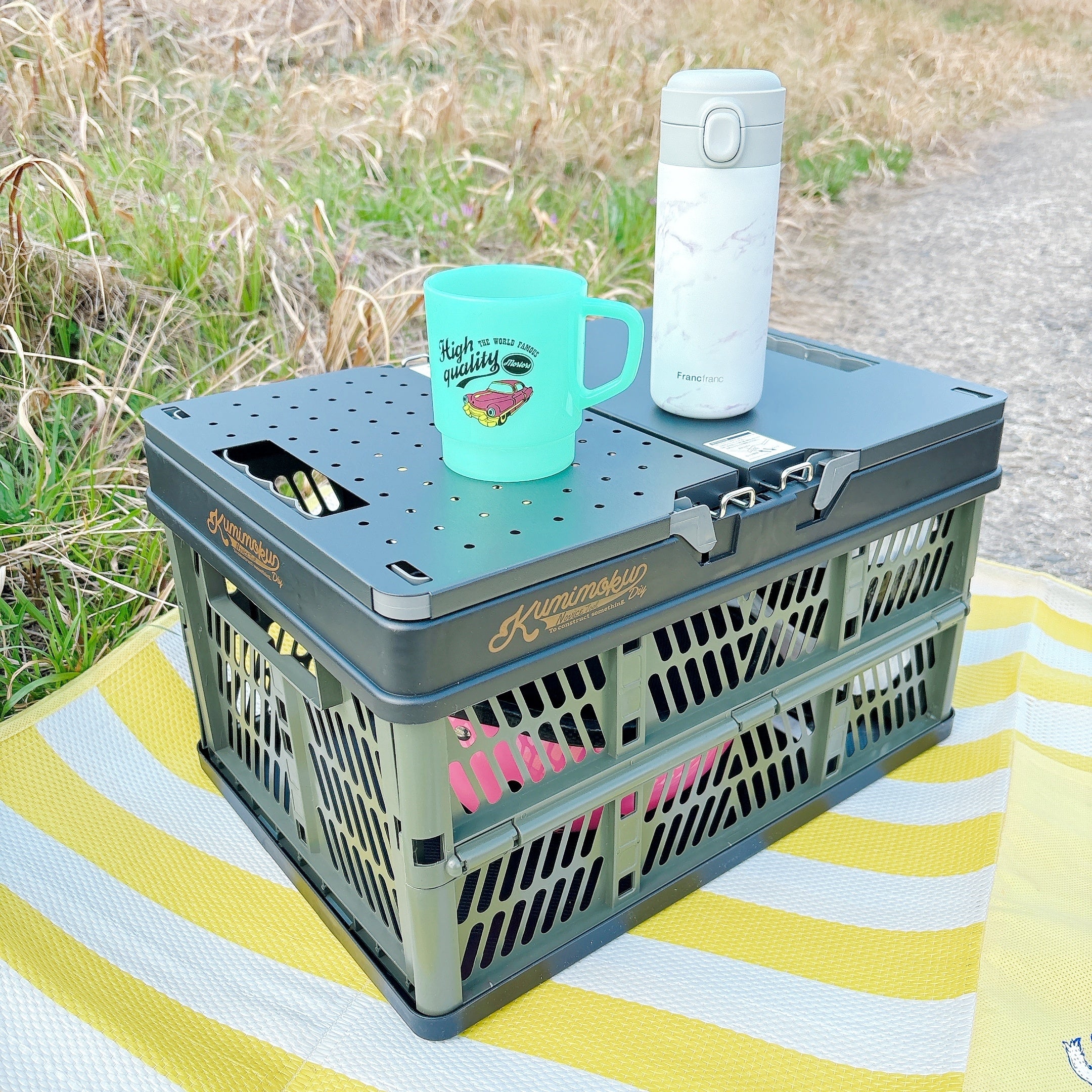 カインズ ピクニックテーブル ピクニックテーブルセット K-190BK