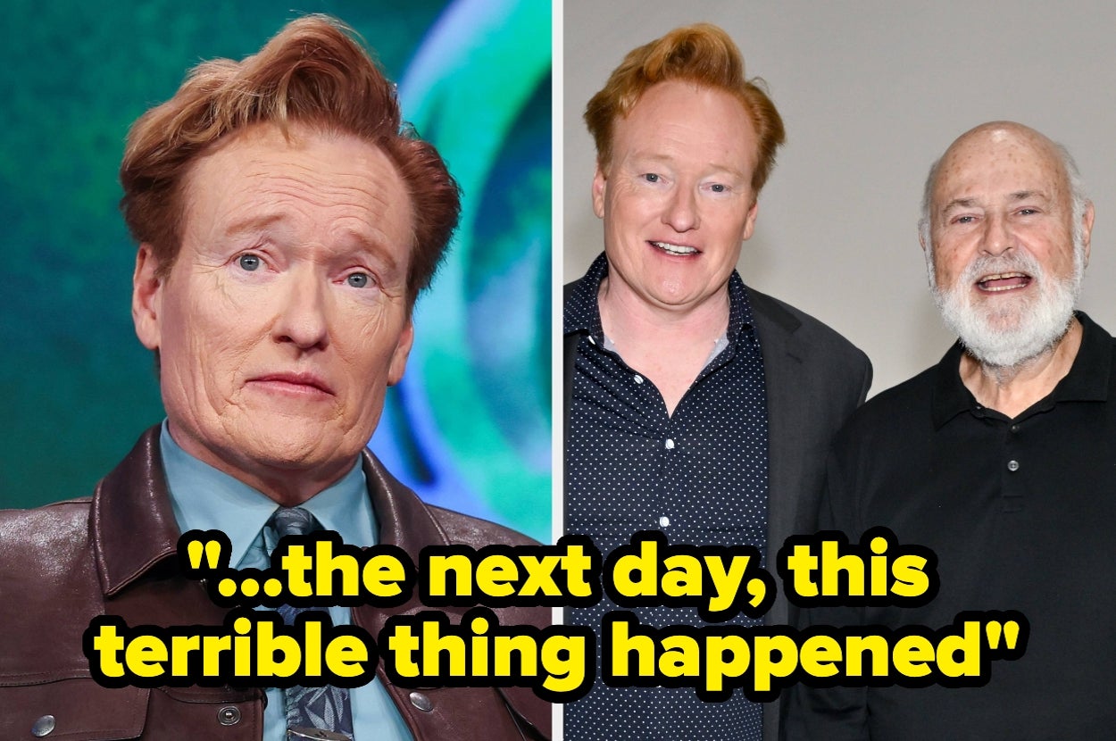 After Being One Of The Last People To See Them Alive, Conan O’Brien Talked About Having His Name “Dragged” Into The “Tragedy” Of Rob And Michele Reiner’s Deaths