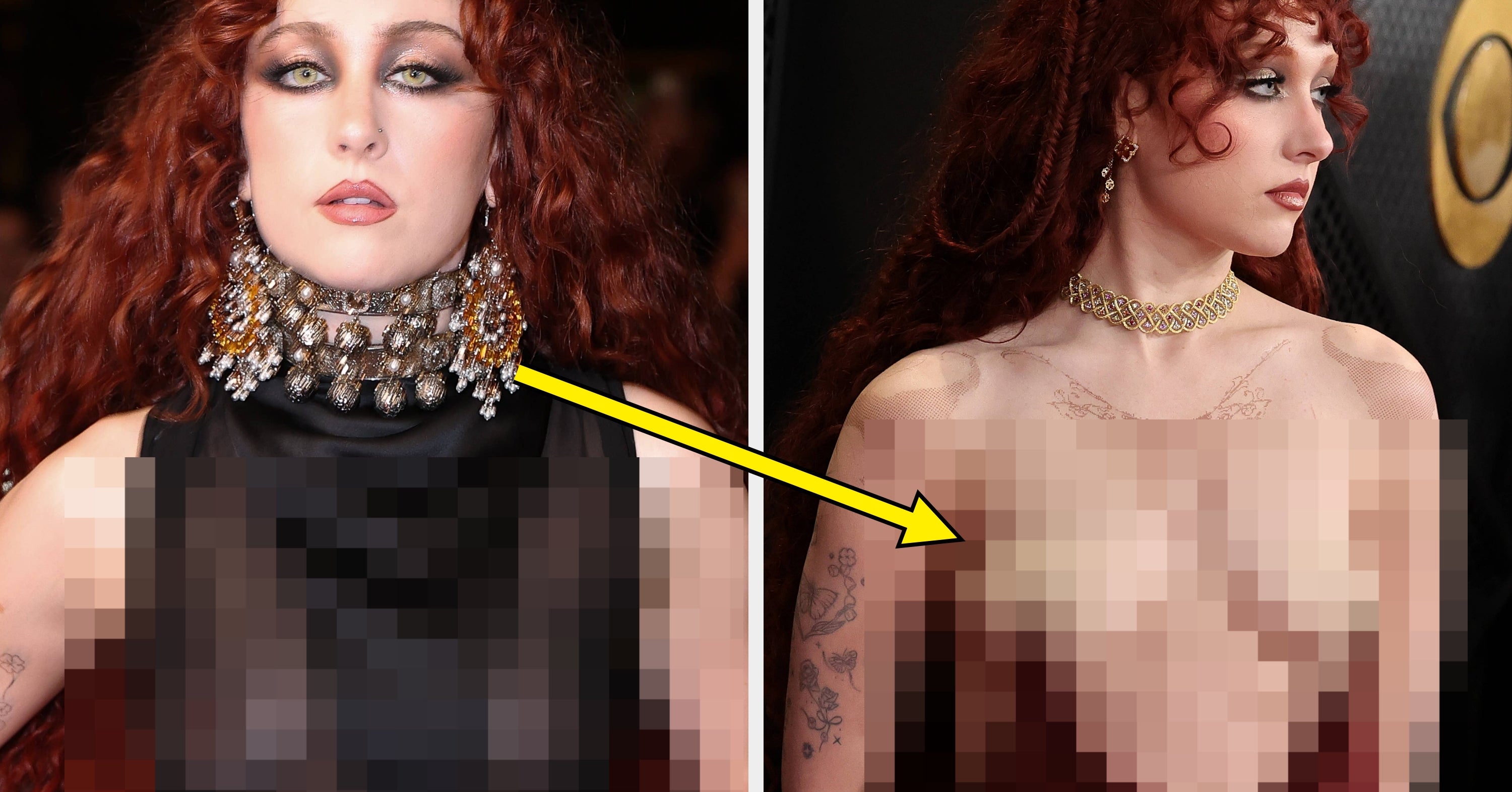 Chappell Roan Freed The Nipple In A Sheer Dress You Really Need To See To Believe