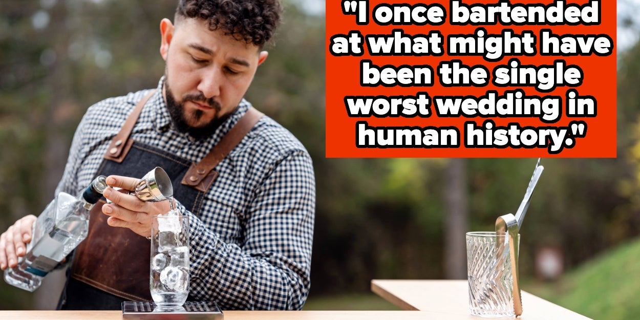 15 Awful Things People Witnessed At A Wedding