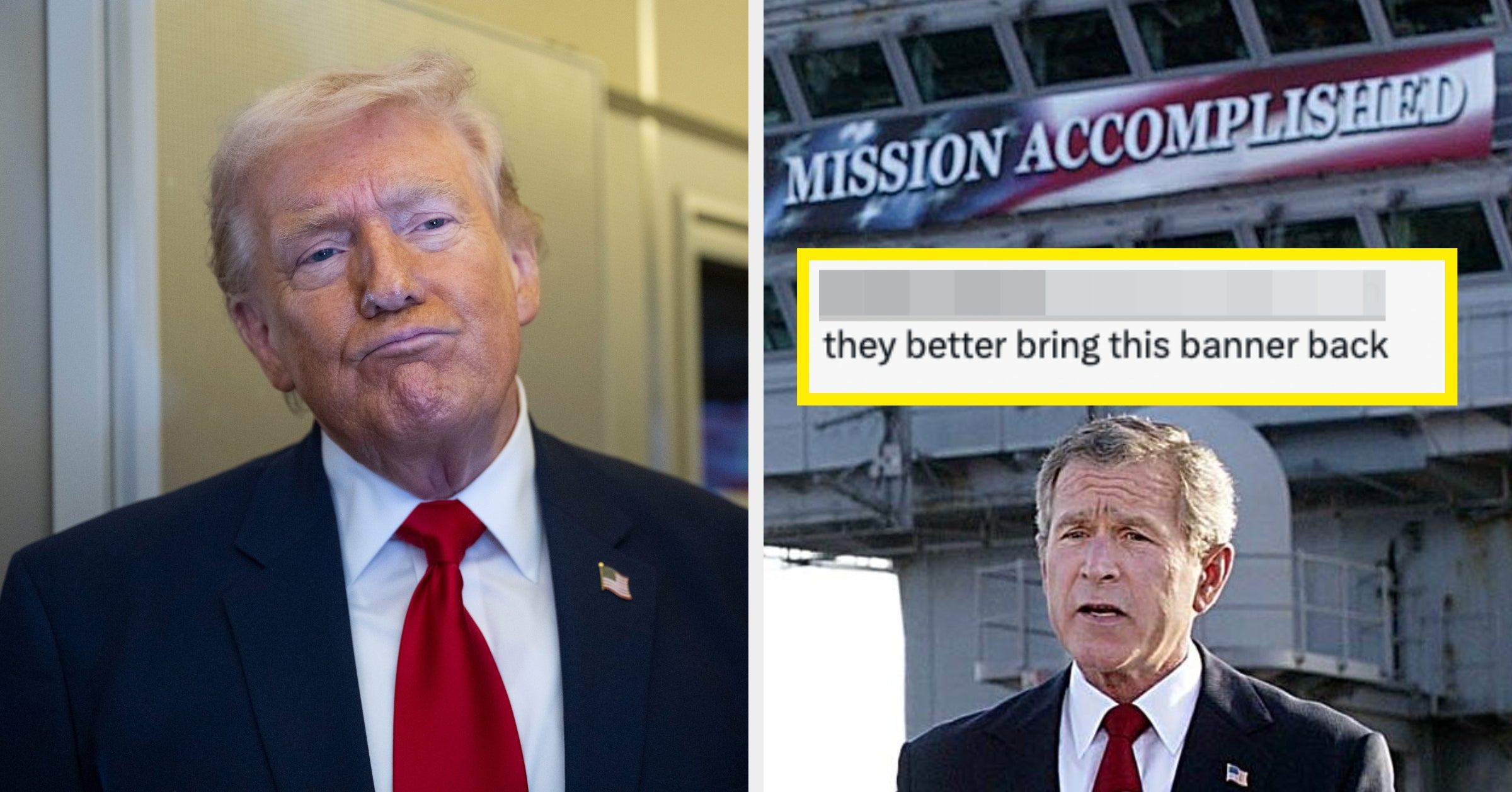 Trump Told A Reporter That The War With Iran Is "Very Complete, Pretty Much," And People Online Are Confused