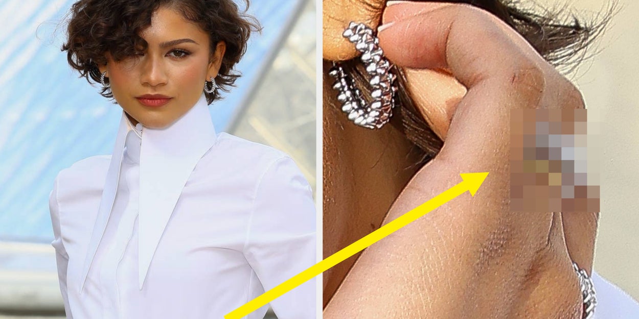 Zendaya Flaunts Possible Wedding Band In Paris