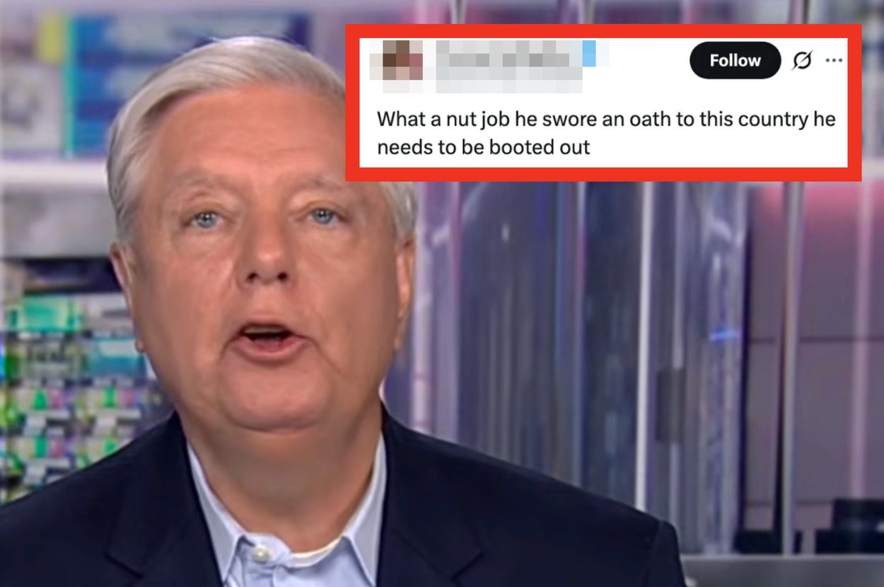 Even MAGA Is Calling Out Lindsey Graham's "Soulless" And "Vile" Comments On The Iran War