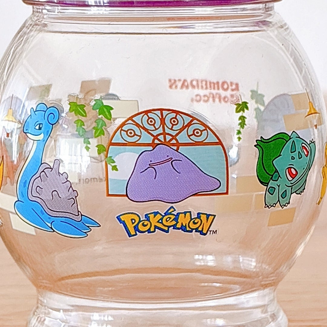 コメダ珈琲 ポケモン ミニダルマグラス風小物入れ 豆菓子風チャーム 4点セット コメダの「新作ポケモングッズ」は超キュートな小物入れ！