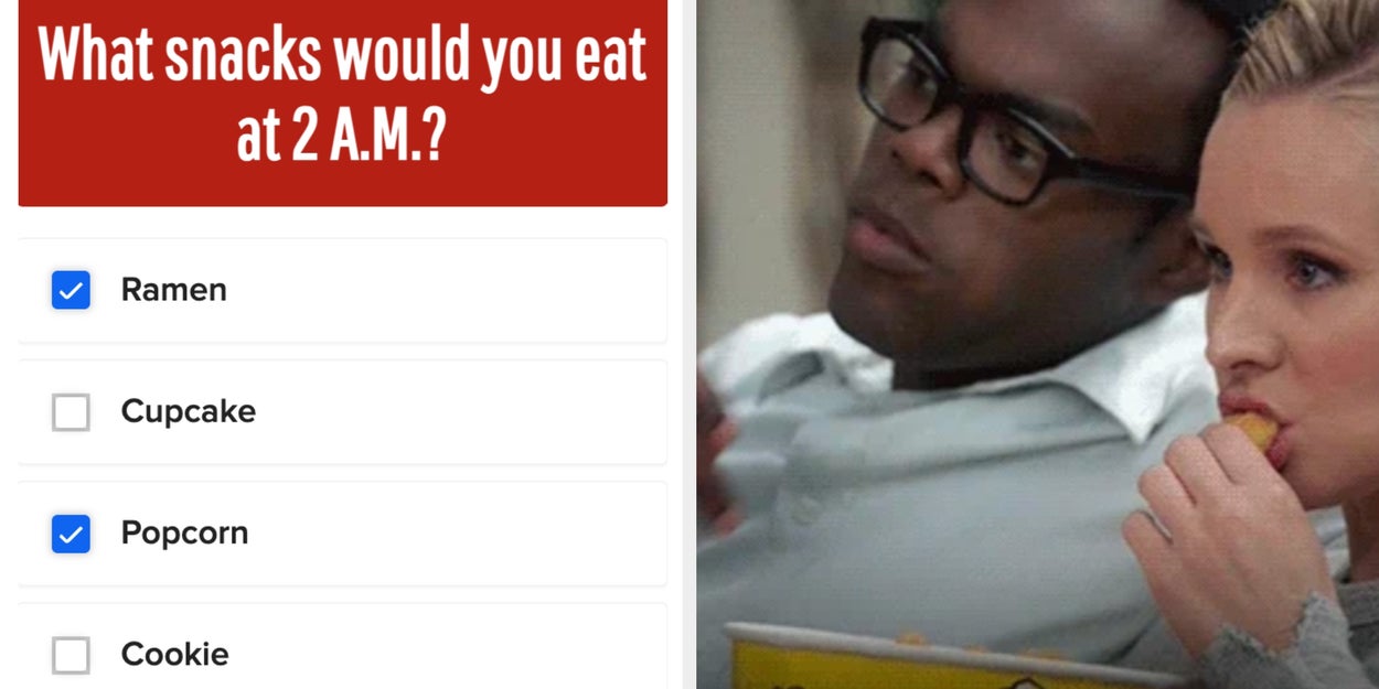 Your 2 A.M. Snack Choices Will Reveal The Type Of Snacker You Are