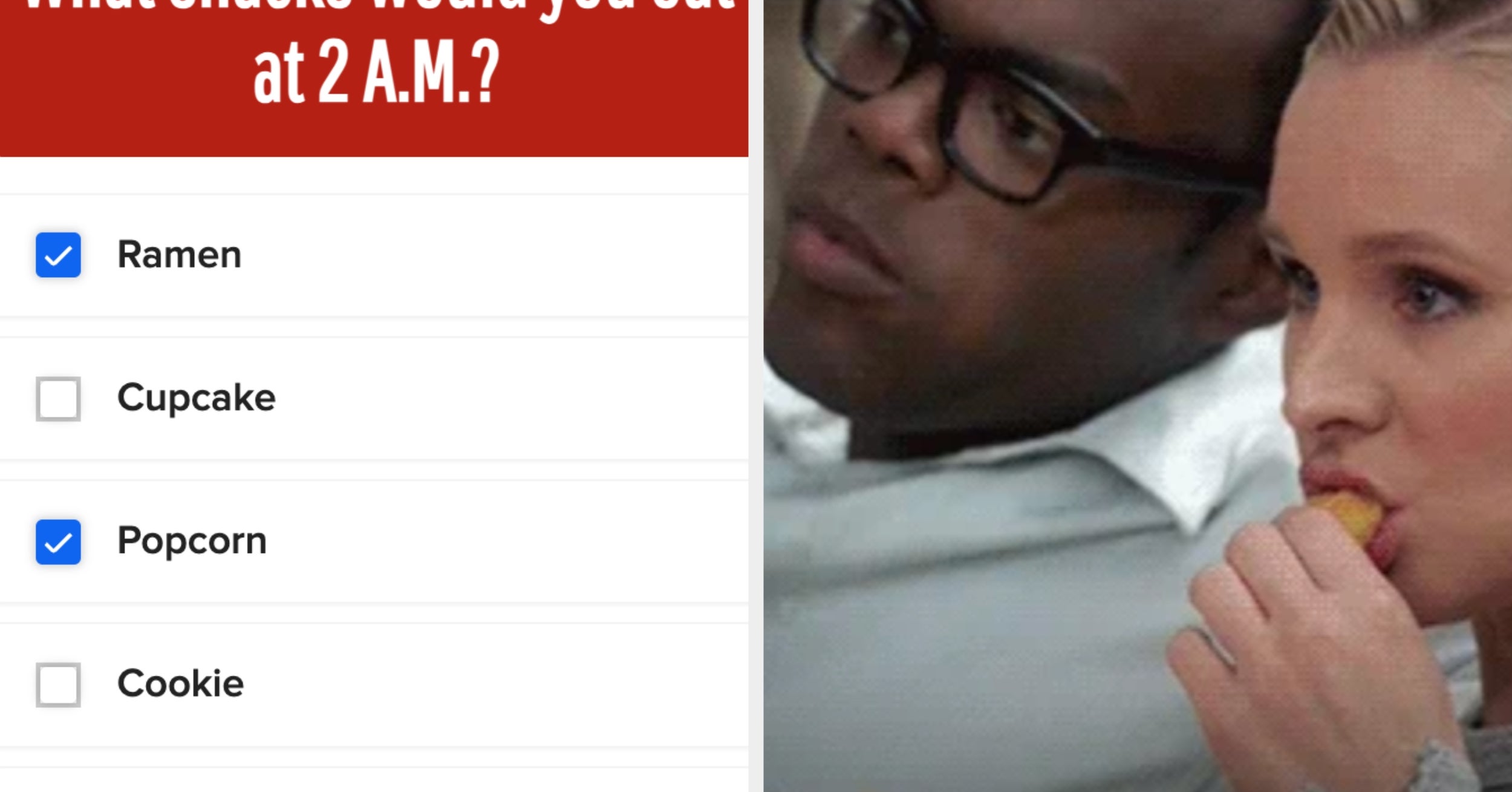 What Kind Of Snacker Are You? Check Off Every Single Food You Would Eat At 2 A.M. To Reveal All