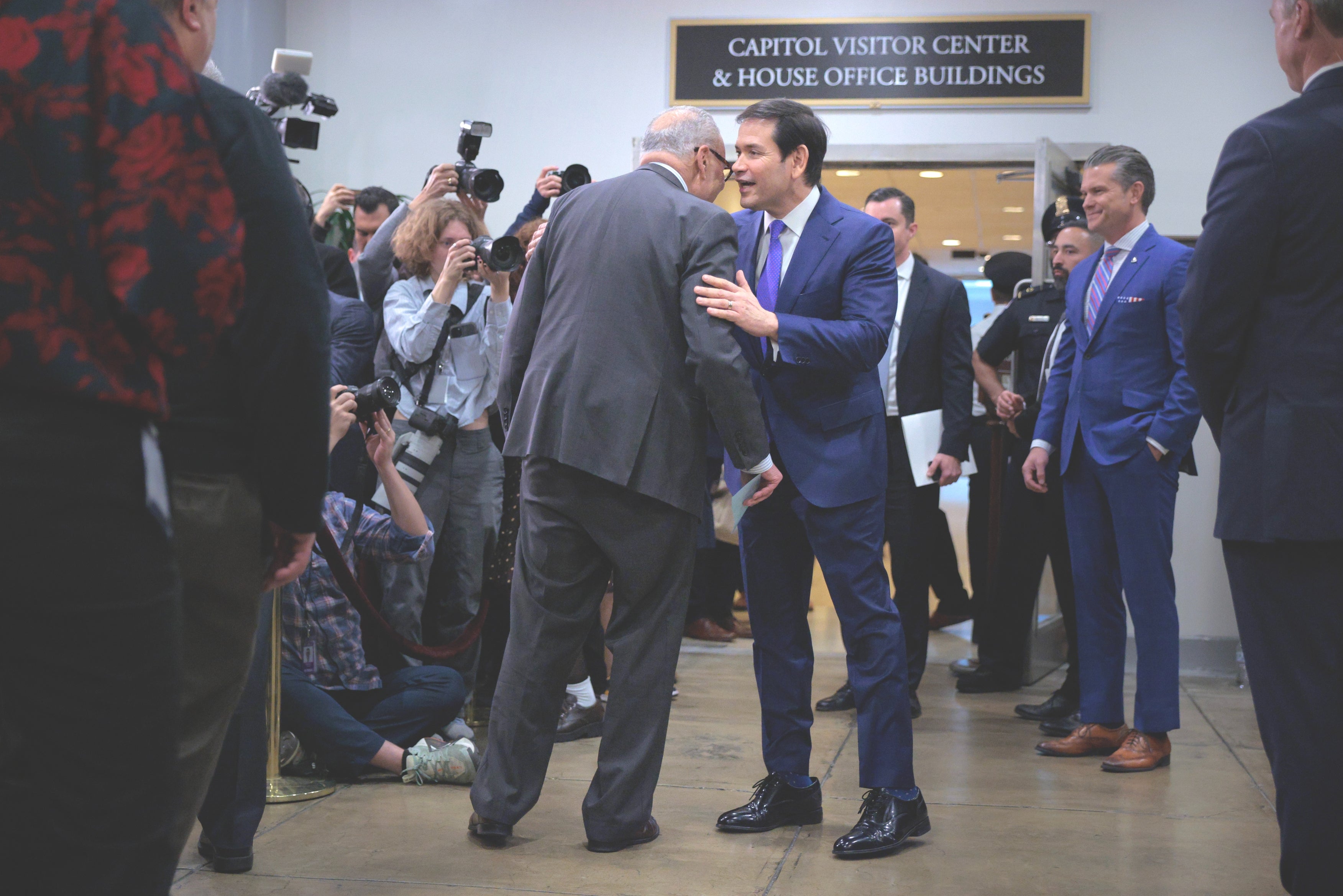 Marco Rubio's Gifted Shoes From Trump Are Way Too Big