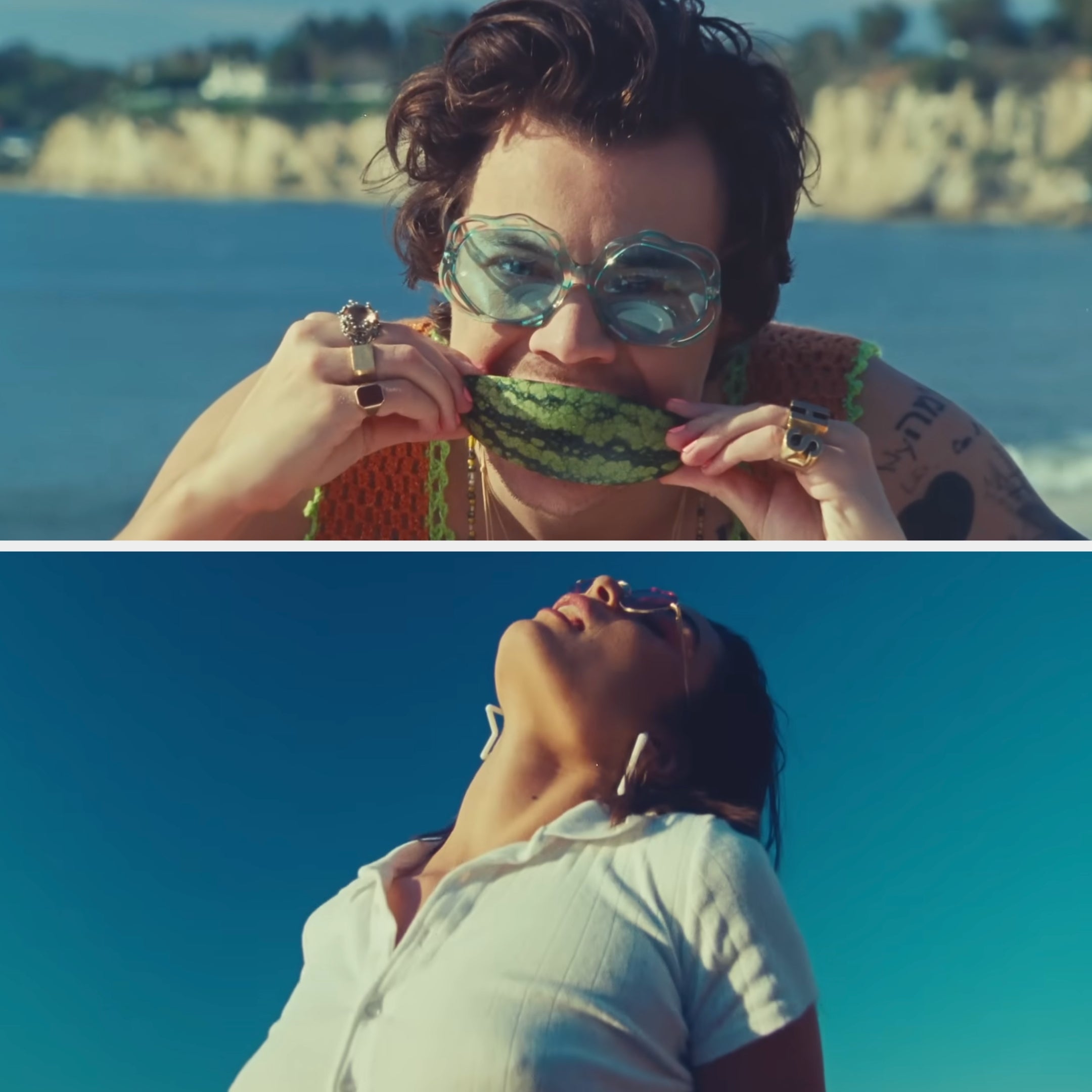 Harry Styles successful  his "Watermelon Sugar" euphony  video
